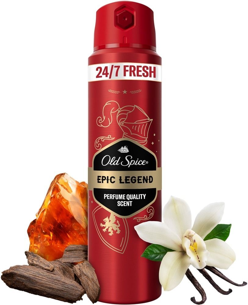 Антиперспірант-аерозоль Old Spice Epic Legend 150млфото2