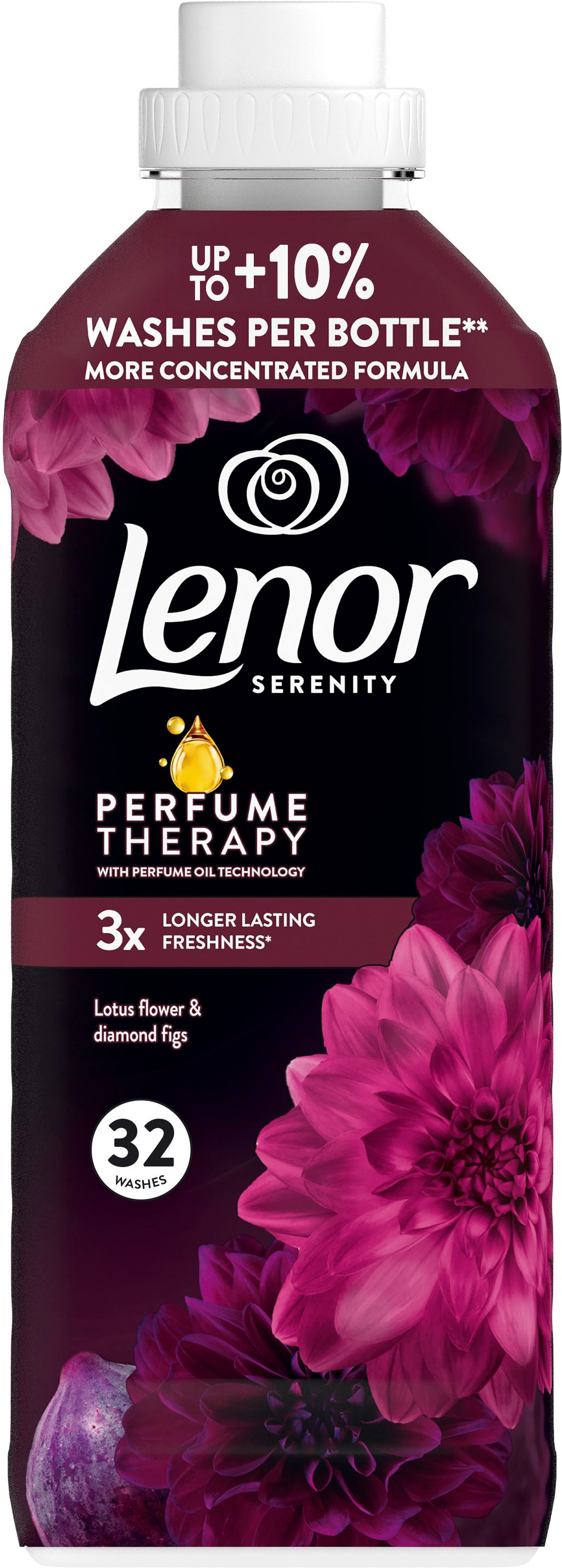 Кондиционер для белья Lenor цветок лотоса и бриллиантовый инжир 675мл фото 2