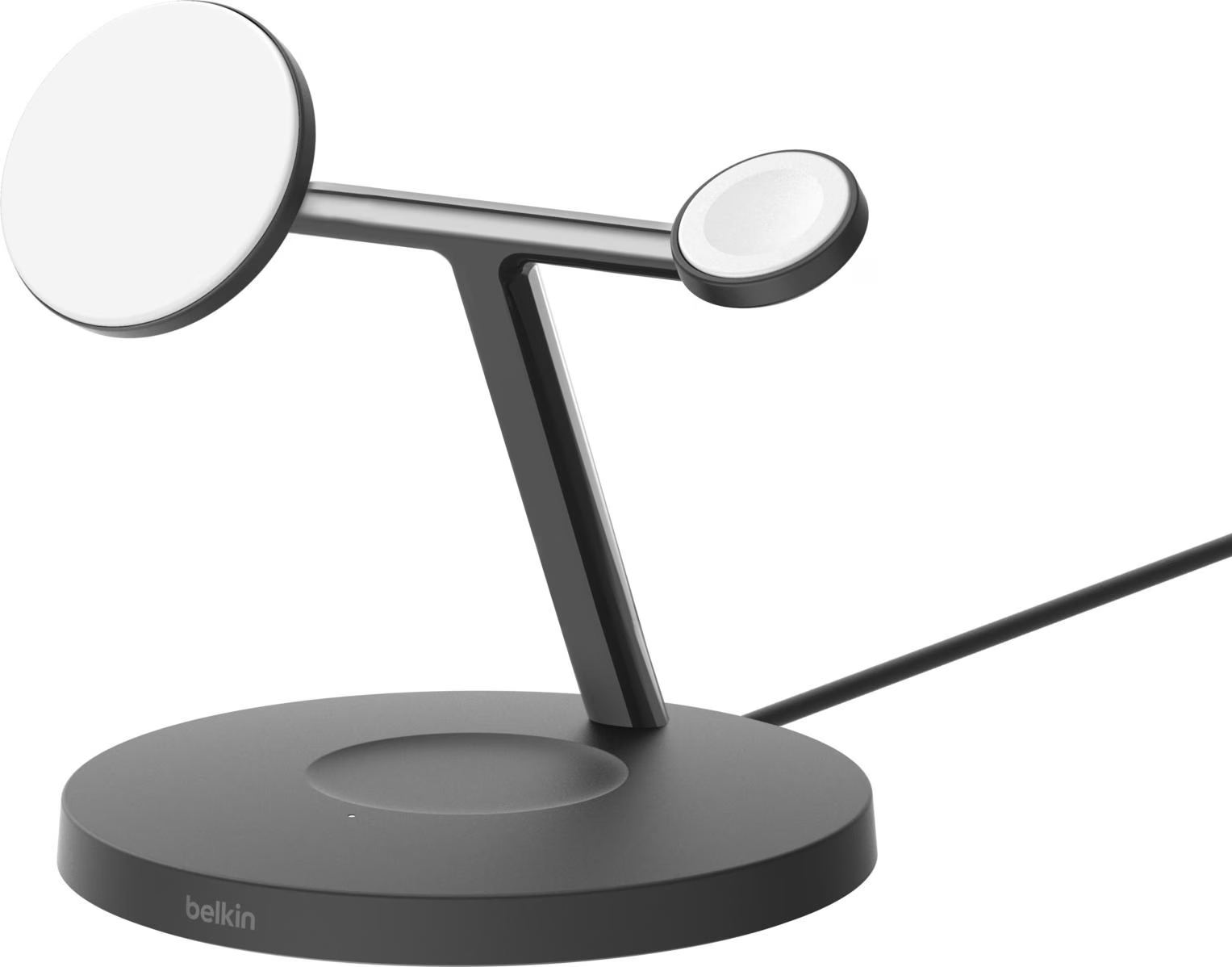 Беспроводное зарядное устройство Belkin 3in1 Magnetic Pad Qi2 15Вт, Black (WIZ032KQBK) фото 2