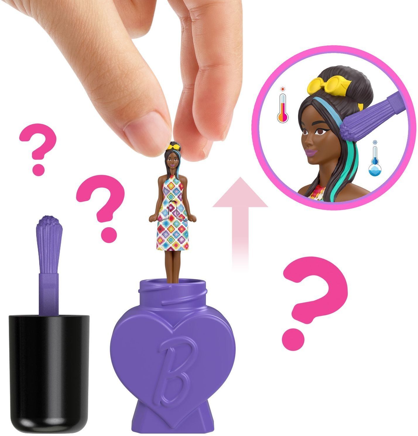 Миникукла-сюрприз Barbie Модница (JCP97) фото 2