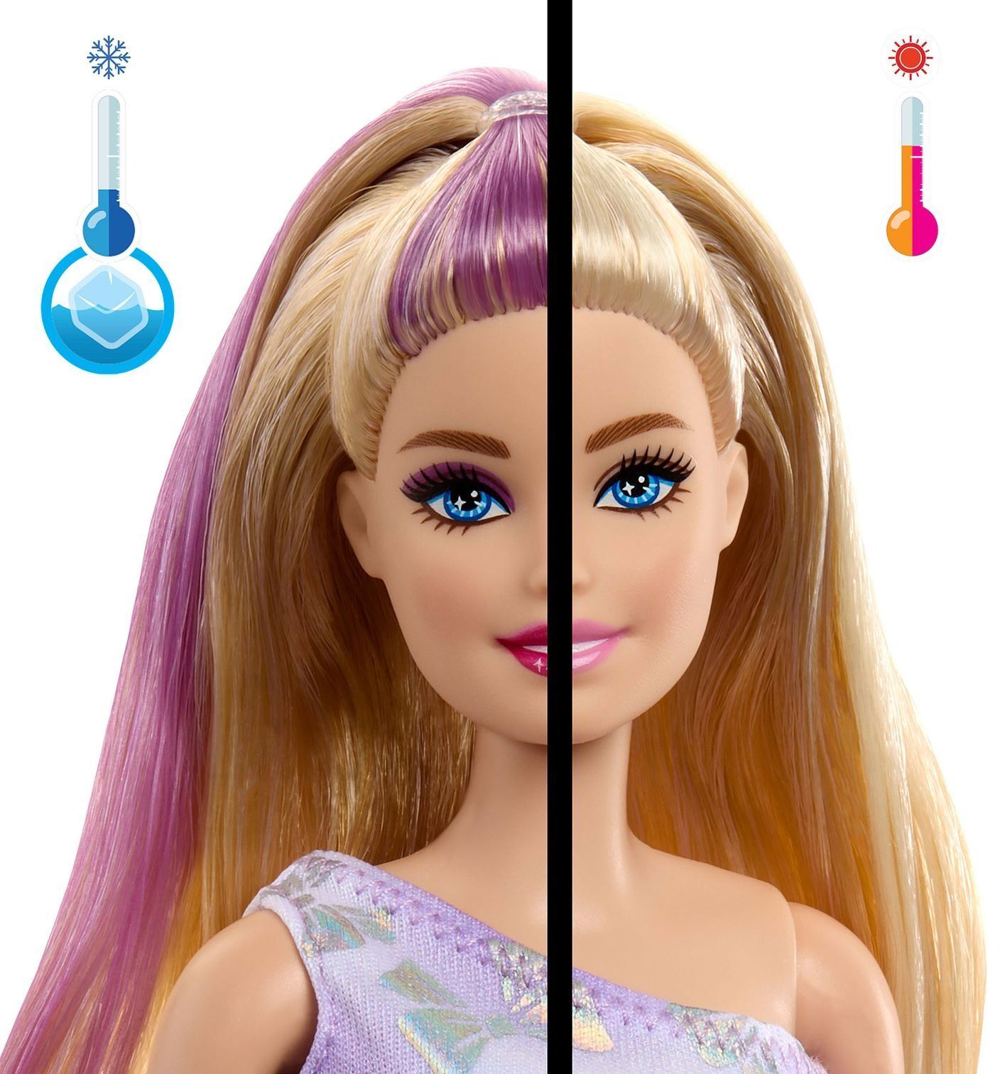 Лялька Barbie Вечірка-сюрприз у лілових тонах (JFG70)фото2