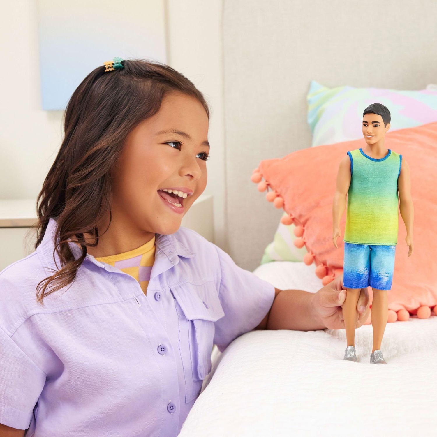 Кукла Barbie Кен Модник стильный градиент Barbie (HYV00) фото