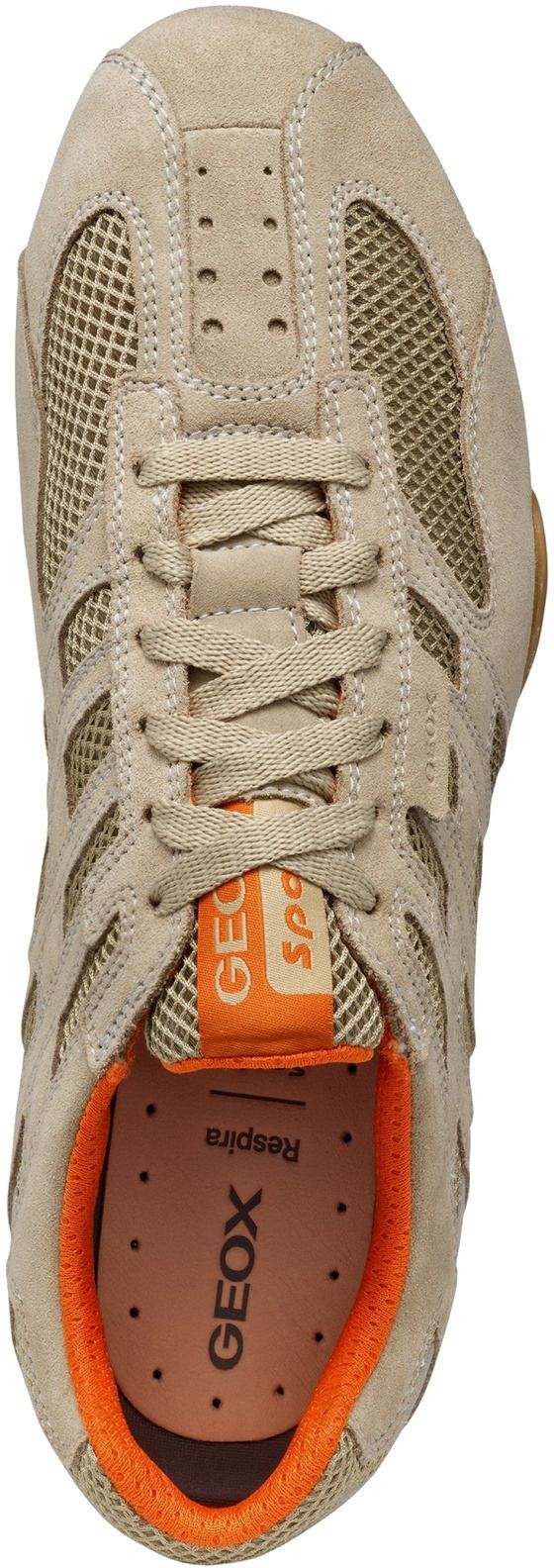 Кросівки чоловічі Geox Snake Original U55MNA-02214-C5004 40 бежевіфото8