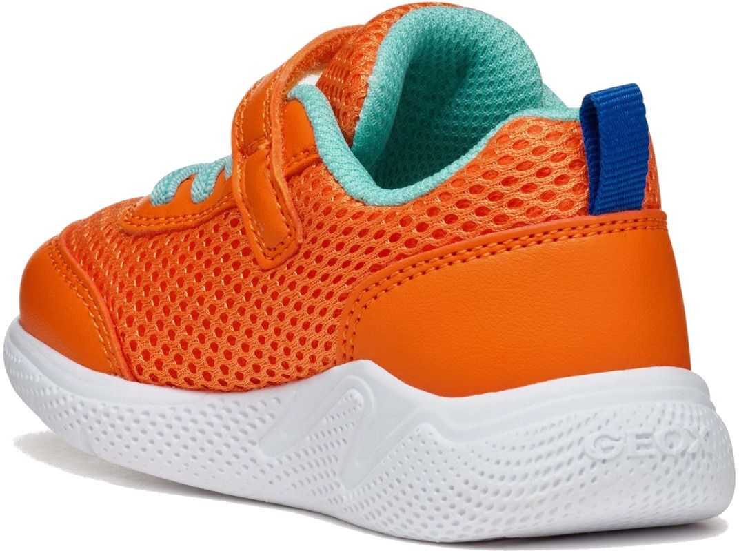 Кроссовки для мальчиков Geox Sprintye B454UC-01454-C0549 24 оранжевые/синие фото 2