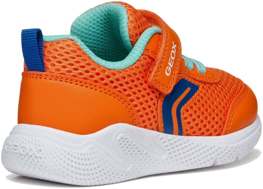 Кроссовки для мальчиков Geox Sprintye B454UC-01454-C0549 24 оранжевые/синие фото 4