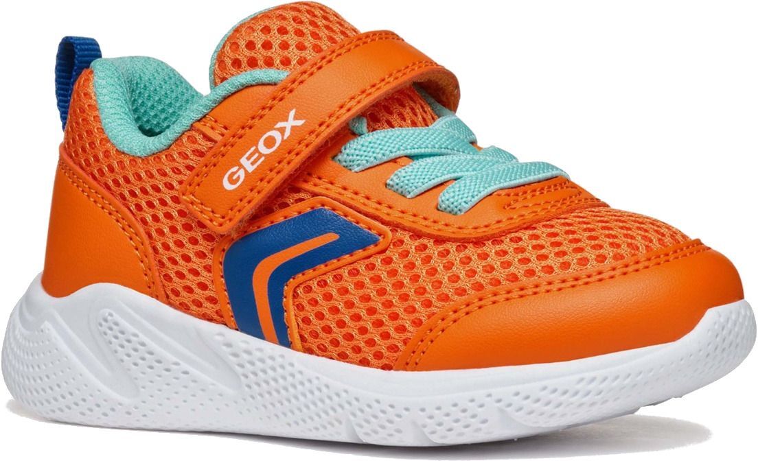Кроссовки для мальчиков Geox Sprintye B454UC-01454-C0549 24 оранжевые/синие фото 3