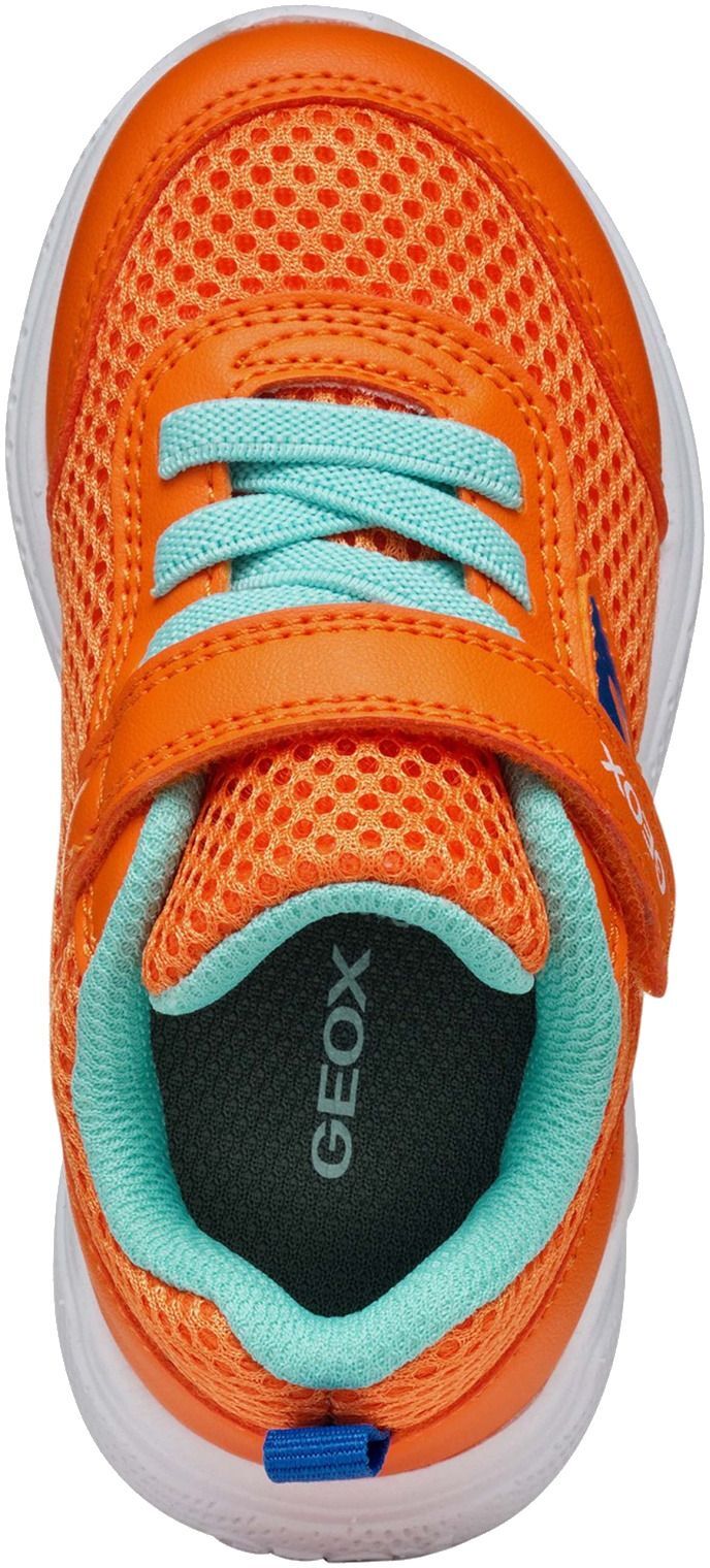Кроссовки для мальчиков Geox Sprintye B454UC-01454-C0549 24 оранжевые/синие фото 5