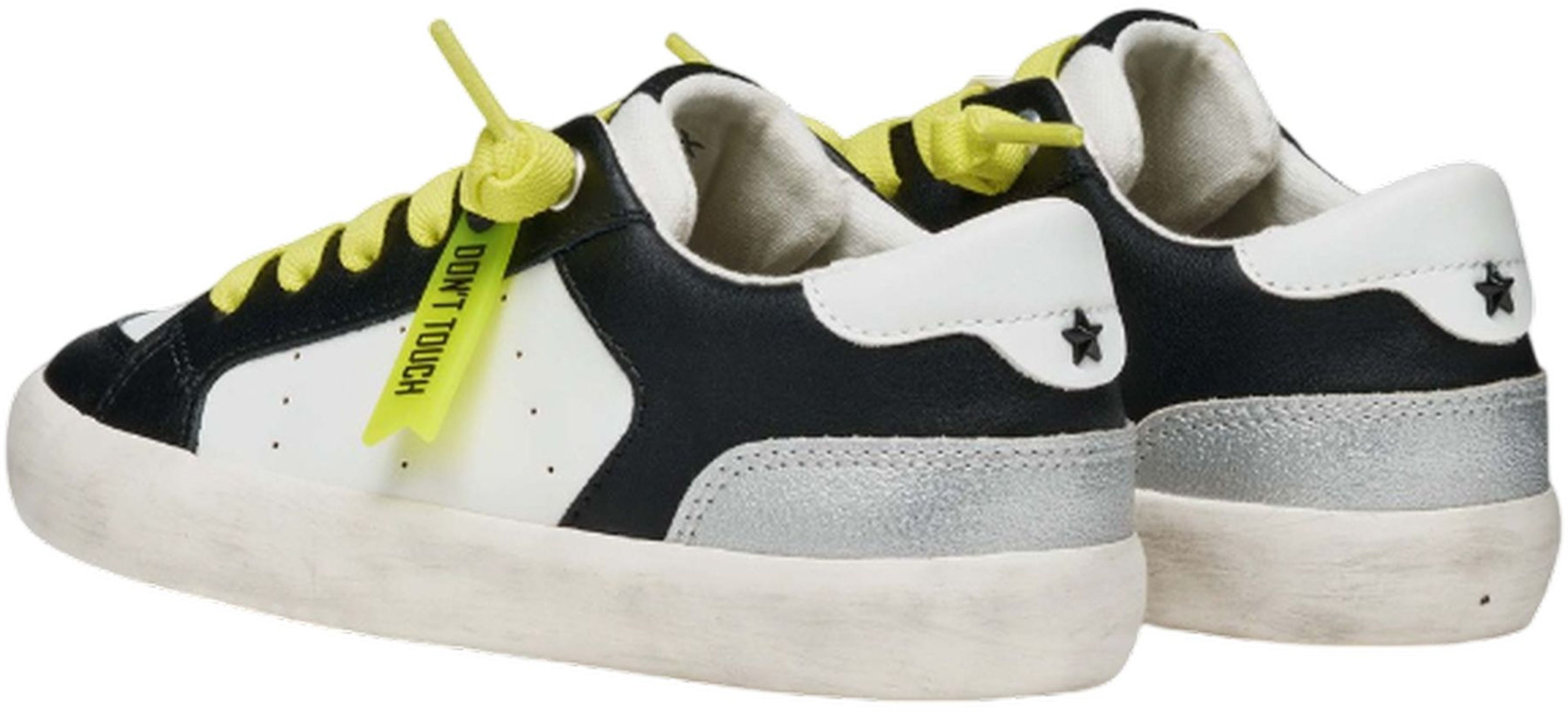 Кеди низькі для дівчаток Geox Gisli J554NA-000BC-C0404 35 білий/чорнийфото4