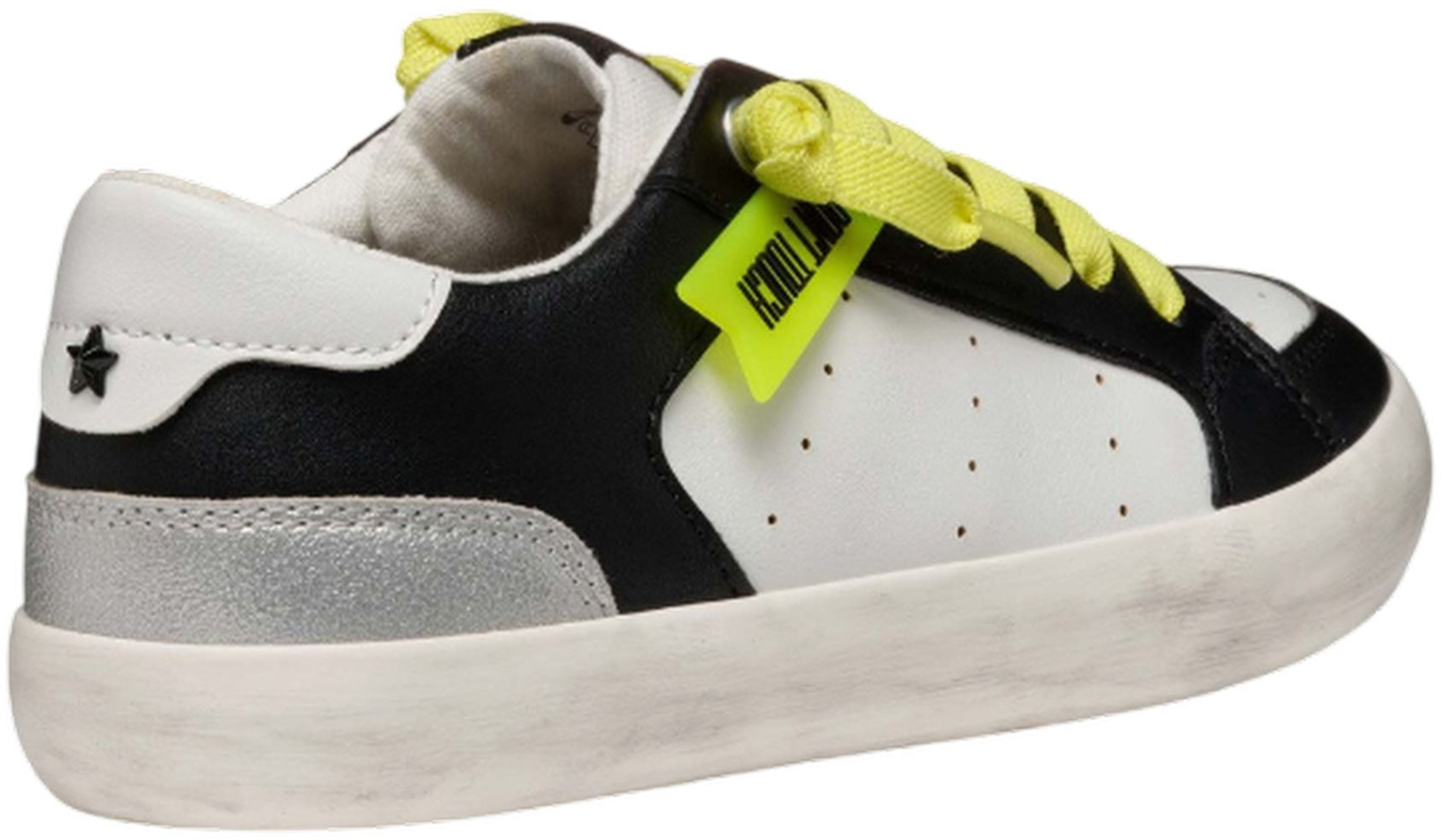 Кеди низькі для дівчаток Geox Gisli J554NA-000BC-C0404 35 білий/чорнийфото5