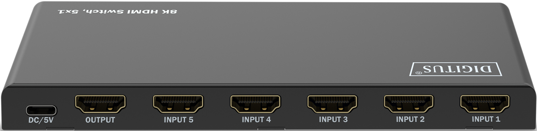 Відеокомутатор DIGITUS UHD HDMI (INx5 - OUTx1), 8Kфото4