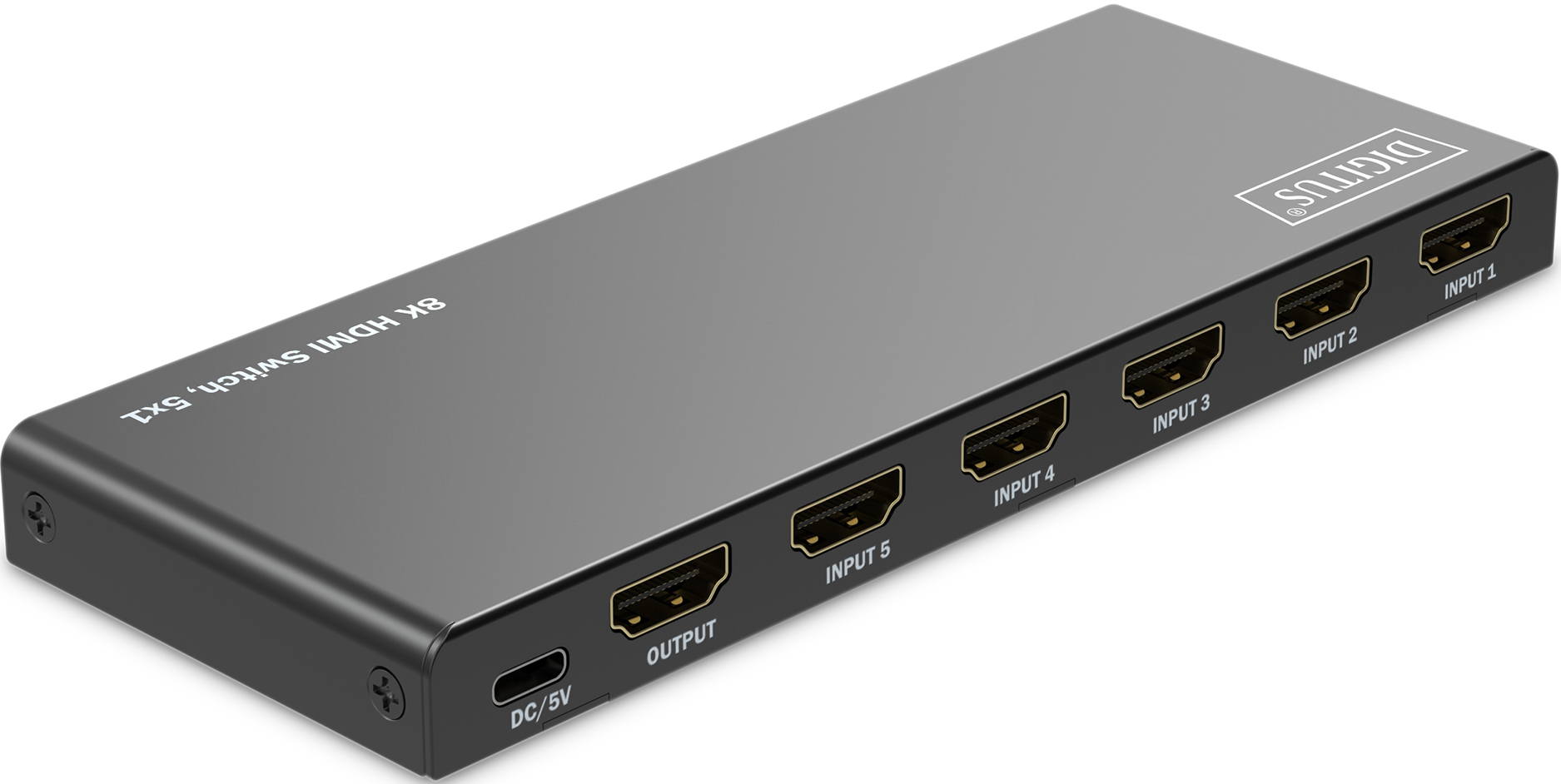 Відеокомутатор DIGITUS UHD HDMI (INx5 - OUTx1), 8Kфото3