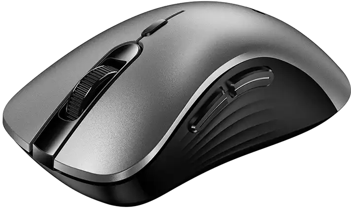 Мышь Genius Ergo 8100S Silent AI WL, Gray (31030040404) фото 