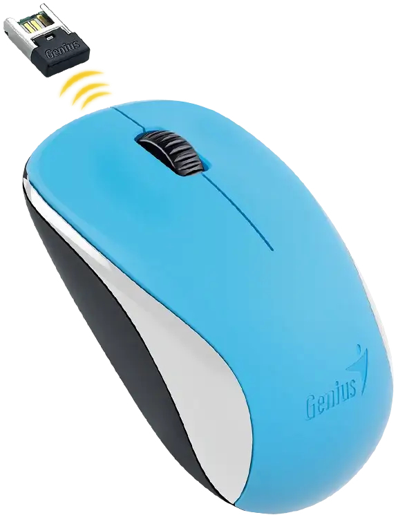Мышь Genius NX-7000, WL, Blue (31030027402) фото 4