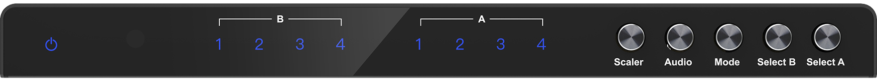 Переключатель DIGITUS 4x2 HDMI Matrix Switch / Multi-Viewer, 4K/30Hz (DS-55345) фото 4