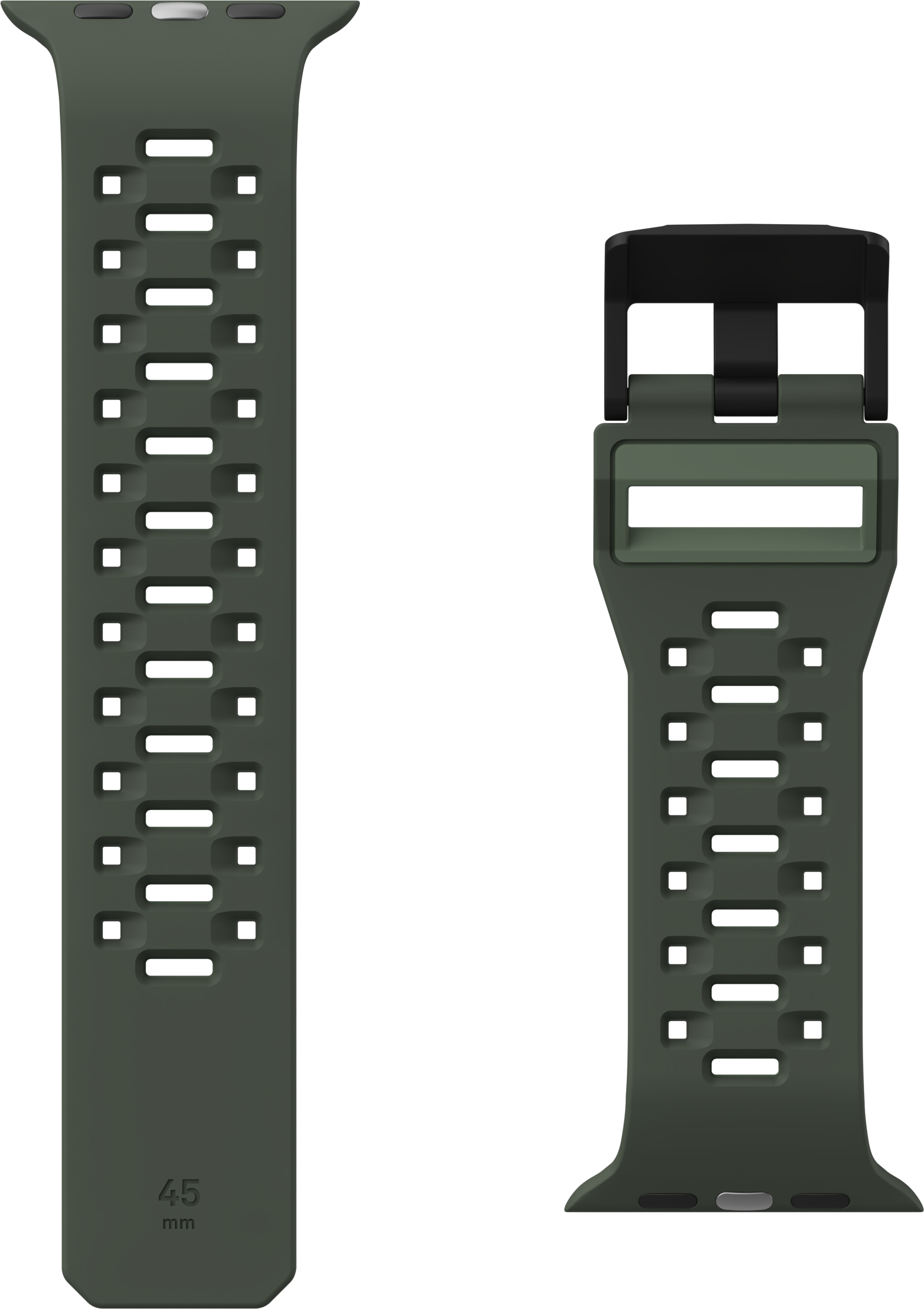 Ремінець UAG для Apple Watch Ultra 2/Ultra-49/46/45/44mm, Civilian, Olive Drab (194002117272)фото3