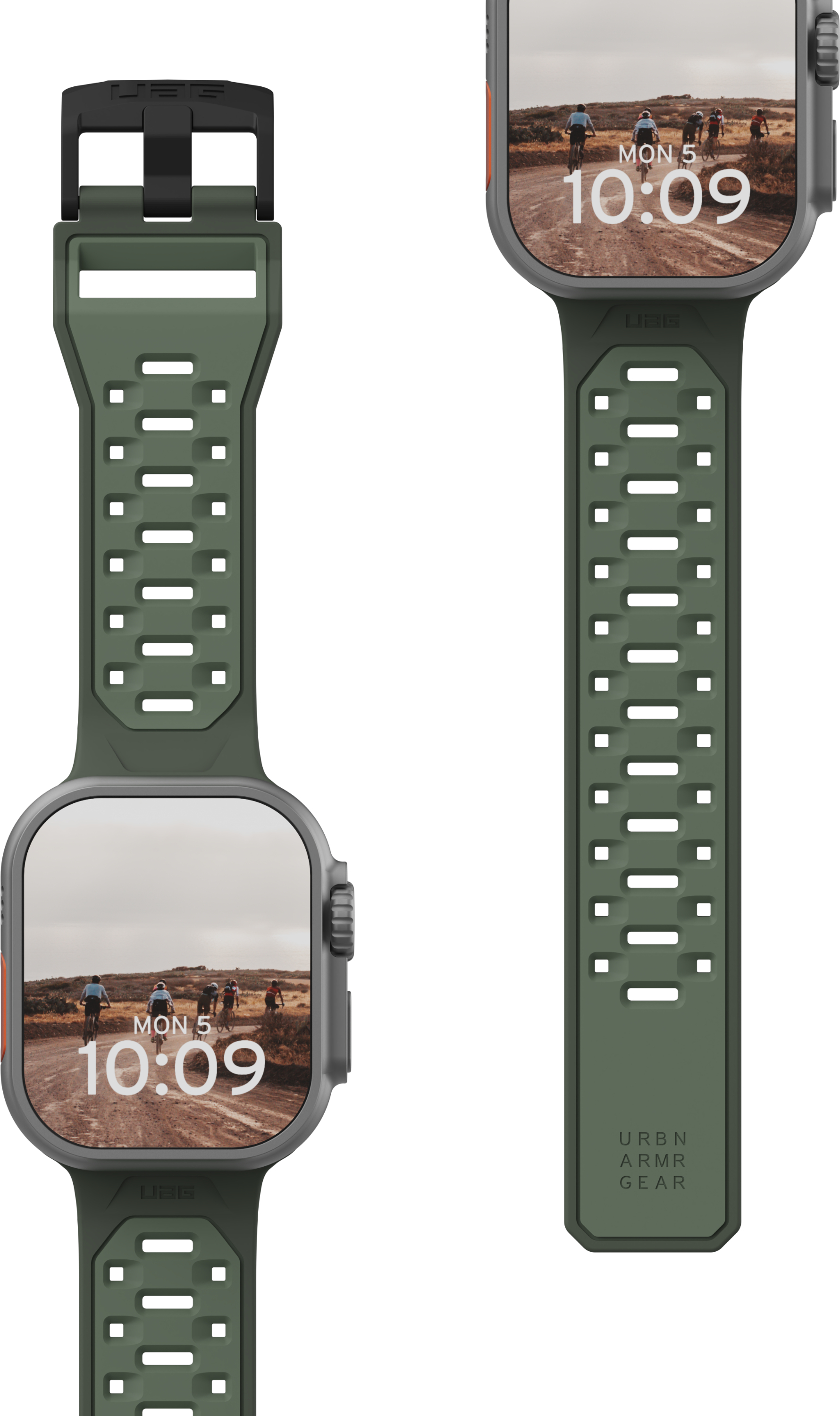 Ремінець UAG для Apple Watch Ultra 2/Ultra-49/46/45/44mm, Civilian, Olive Drab (194002117272)фото2