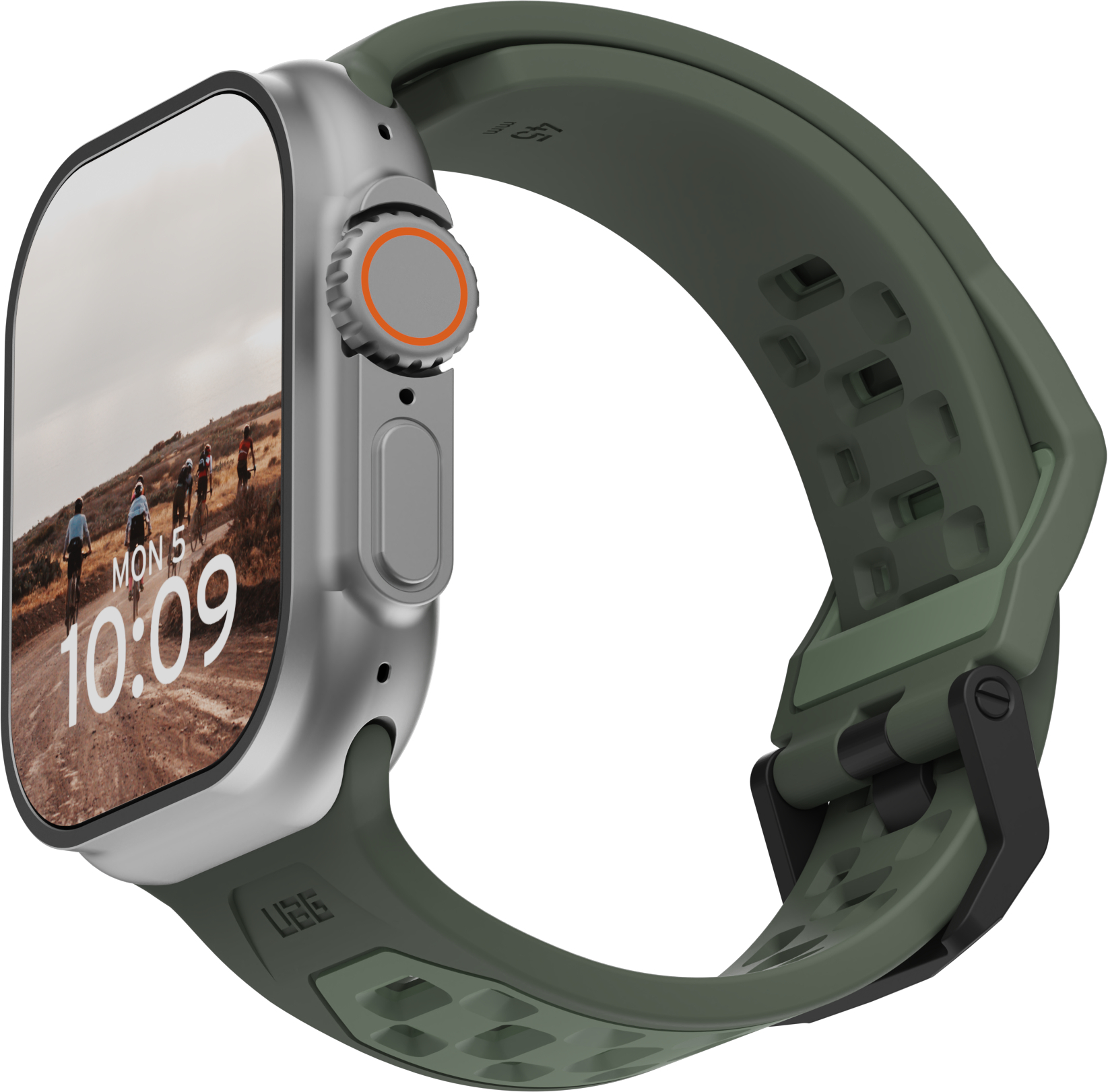 Ремінець UAG для Apple Watch Ultra 2/Ultra-49/46/45/44mm, Civilian, Olive Drab (194002117272)фото5