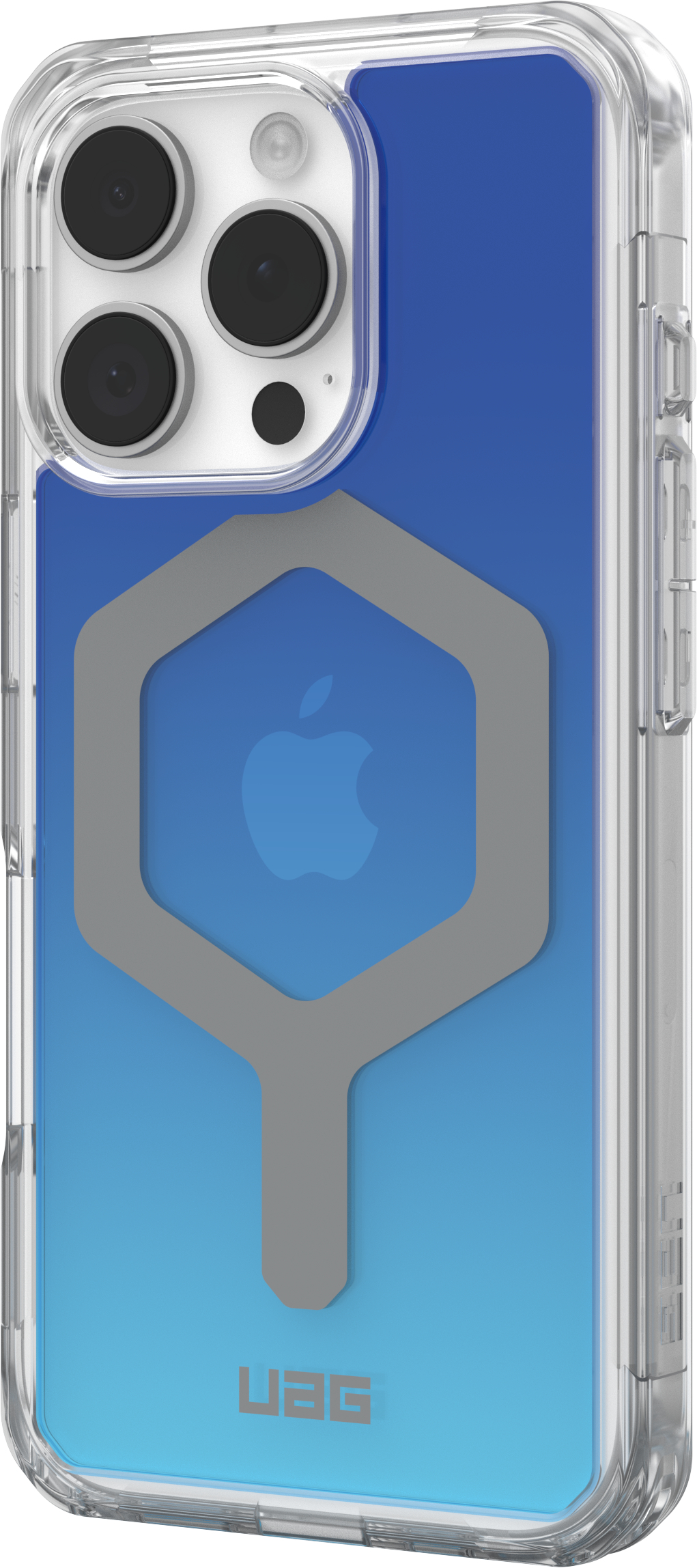 Чохол UAG для iPhone 16 Pro, Plyo Magsafe LE, Blue Ombreфото4