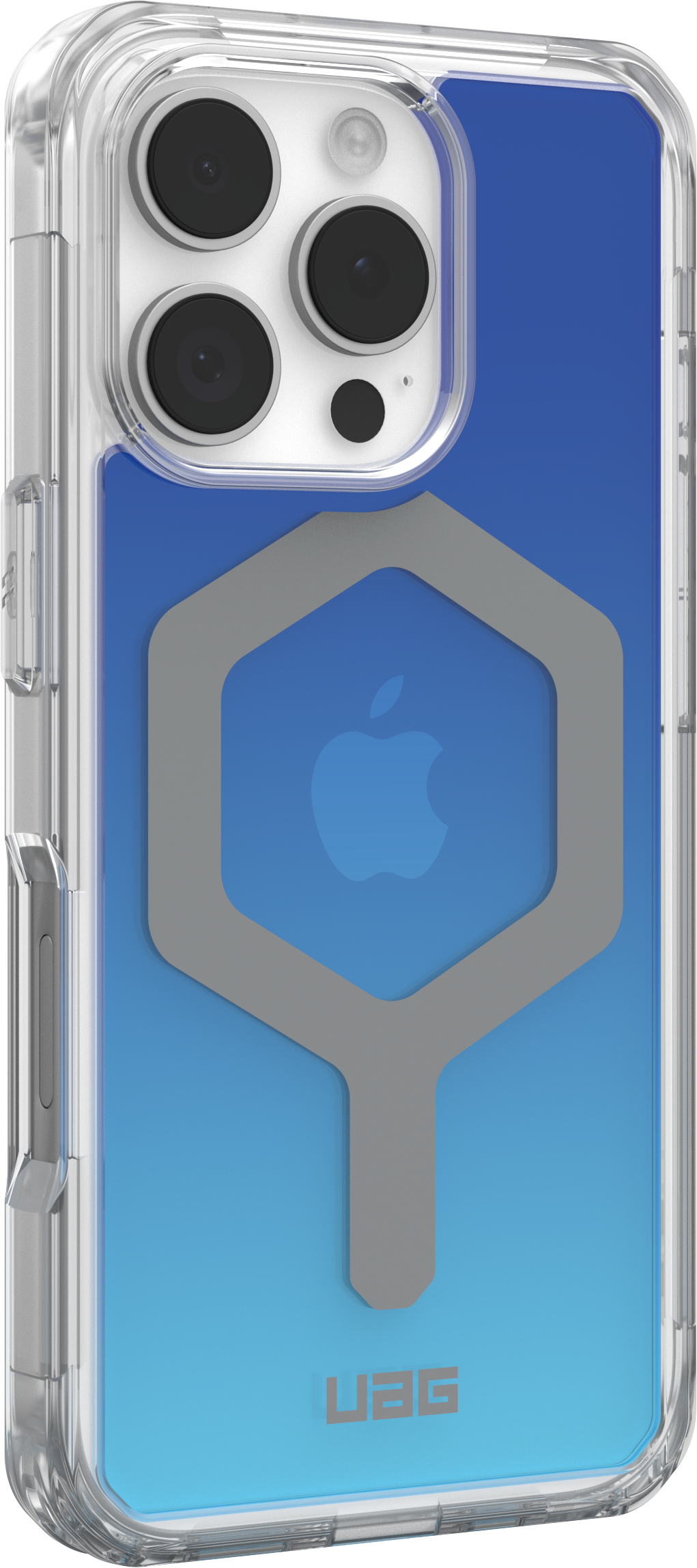 Чохол UAG для iPhone 16 Pro, Plyo Magsafe LE, Blue Ombreфото3
