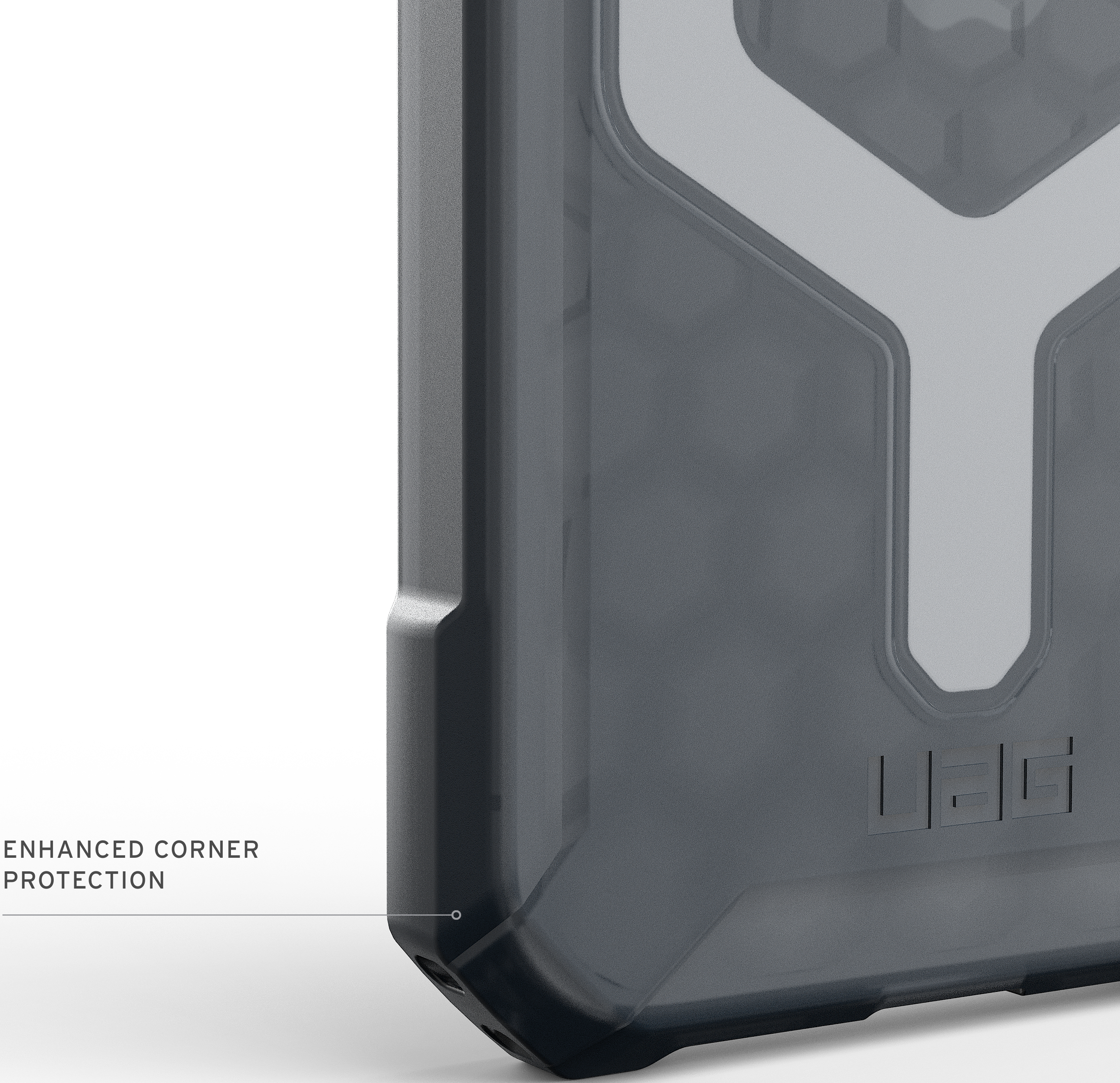 Чохол UAG для iPhone 16E, Essential Armor MagSafe, Ashфото6