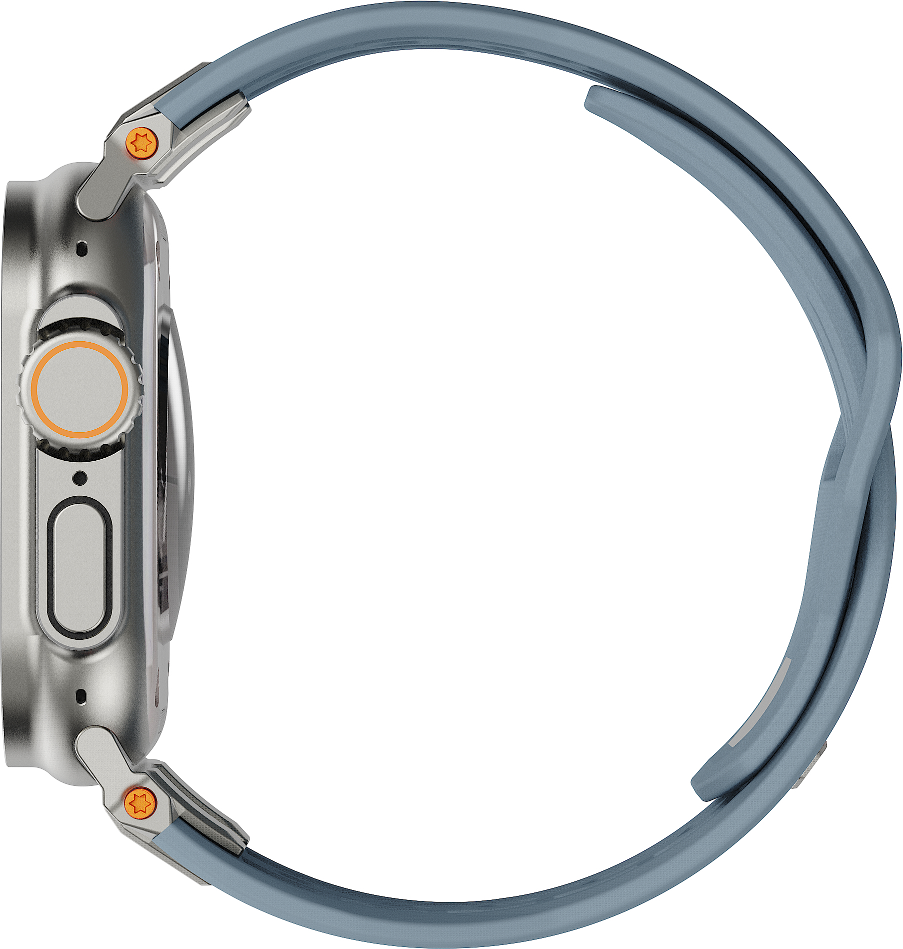 Ремінець UAG для Apple Watch Ultra 2/Ultra-49/46/45/44mm, Monarch, Cloud Blue/Titanium (194158114136)фото6
