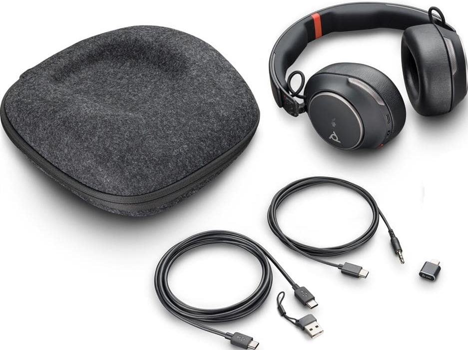 Гарнитура компьютерная стерео On-ear Poly Voyager Surround 80-M, USB-A, USB-С (8G7U0AA) фото 4