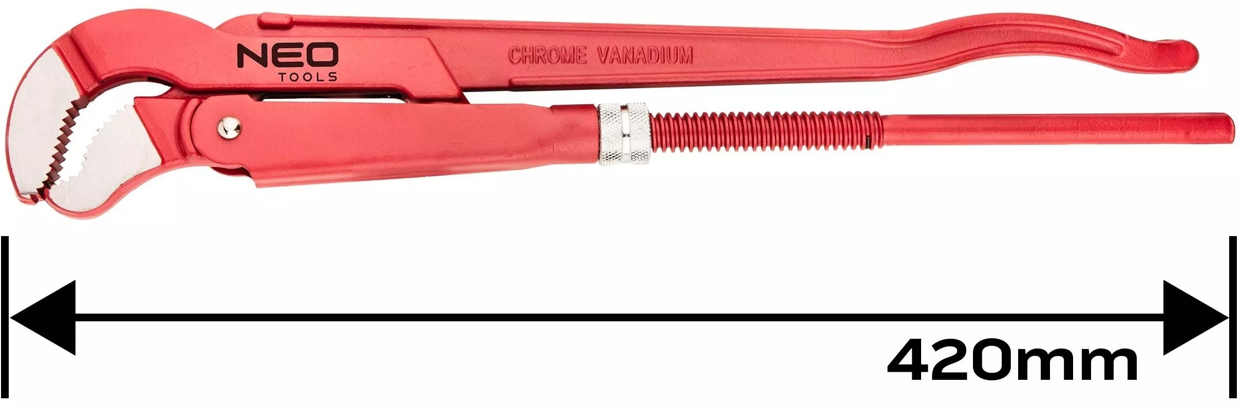 Ключ трубний Neo Tools, 45° (02-421)фото6