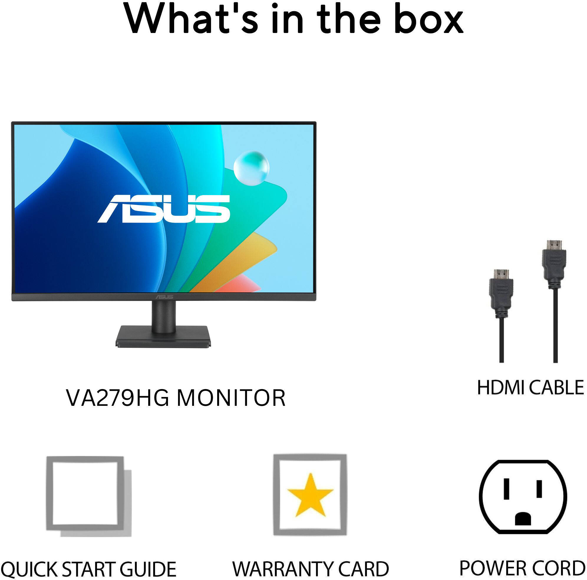 Монитор 27" ASUS VA279HG (90LM04J1-B02371) фото 