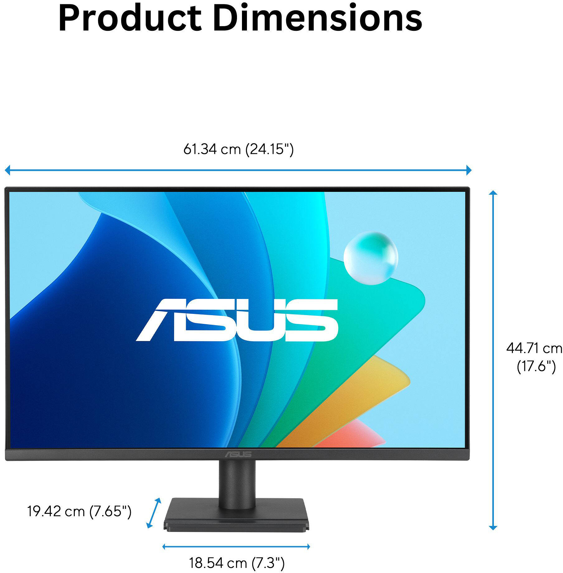 Монитор 27" ASUS VA279HG (90LM04J1-B02371) фото 