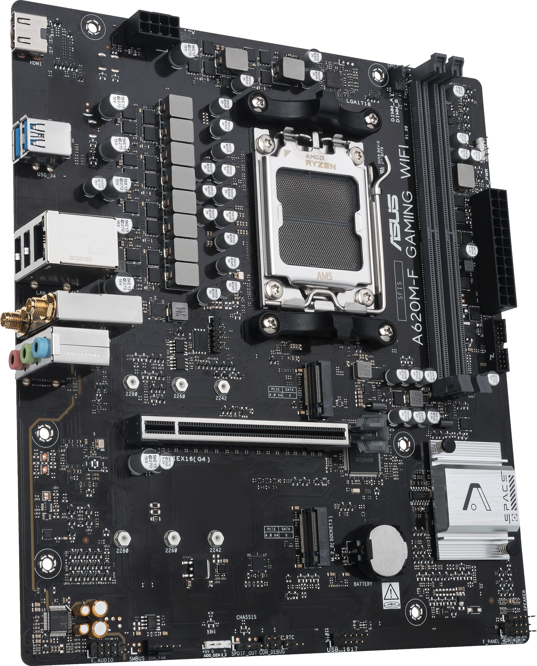 Материнcька плата ASUS A620M-F GAMING WIFIфото4