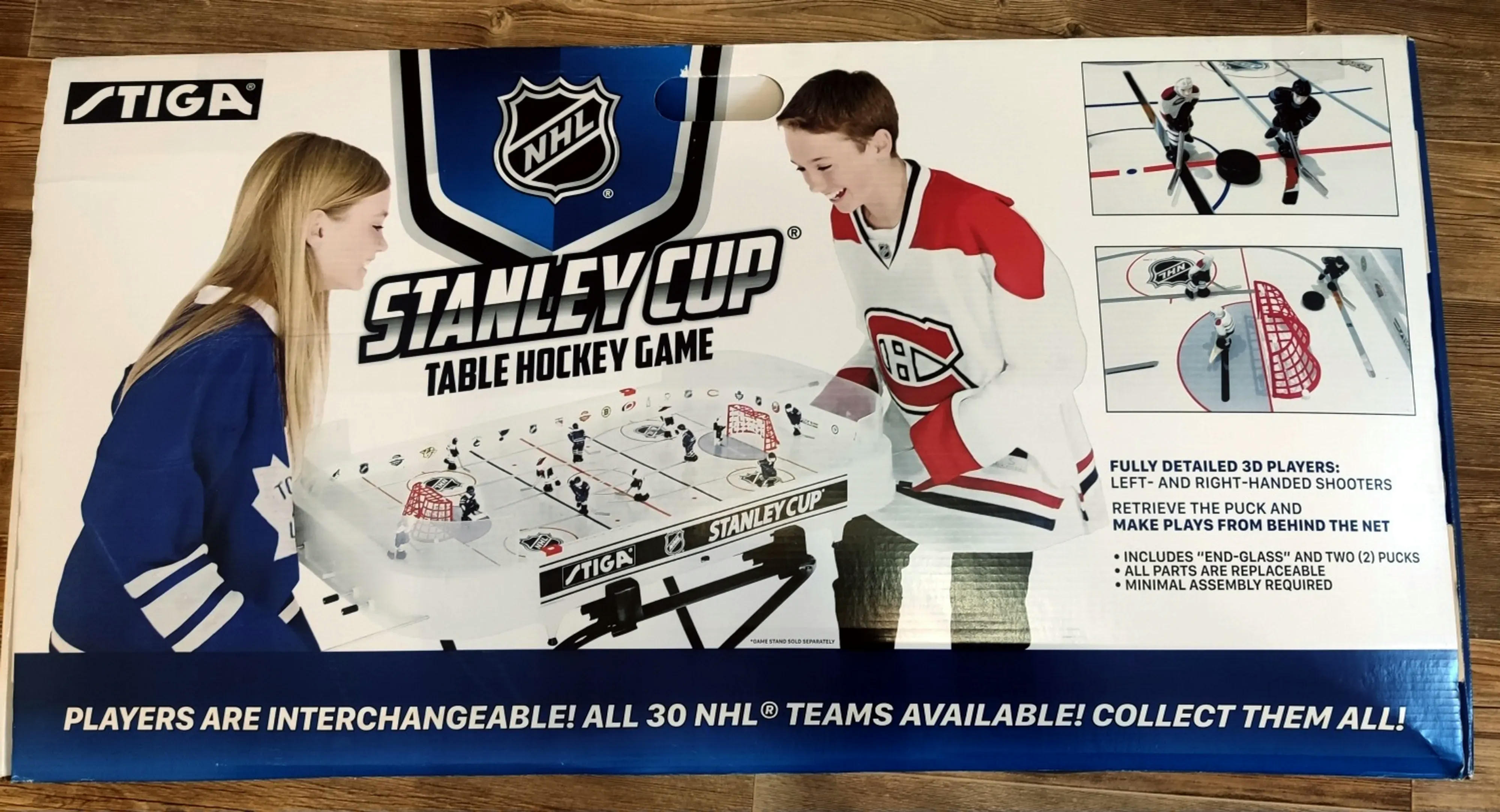 Настольный хоккей Stiga Hockey Game NHL® Stanley Cup 3T (71-1147-01) фото 8