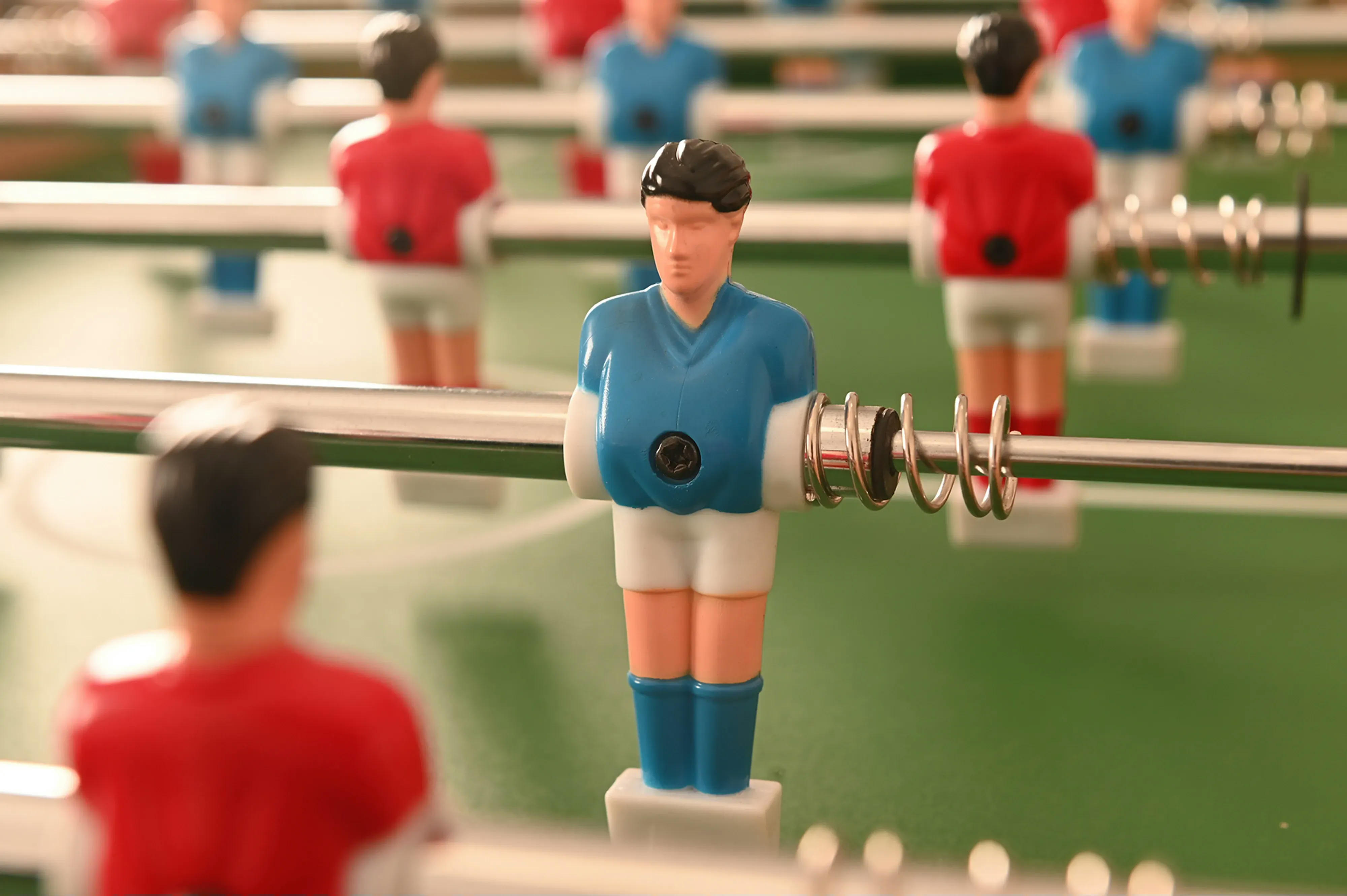 Настольный футбол Garlando F-3 Foldy Maplewood (F3ACULNOFOLDY) фото 4