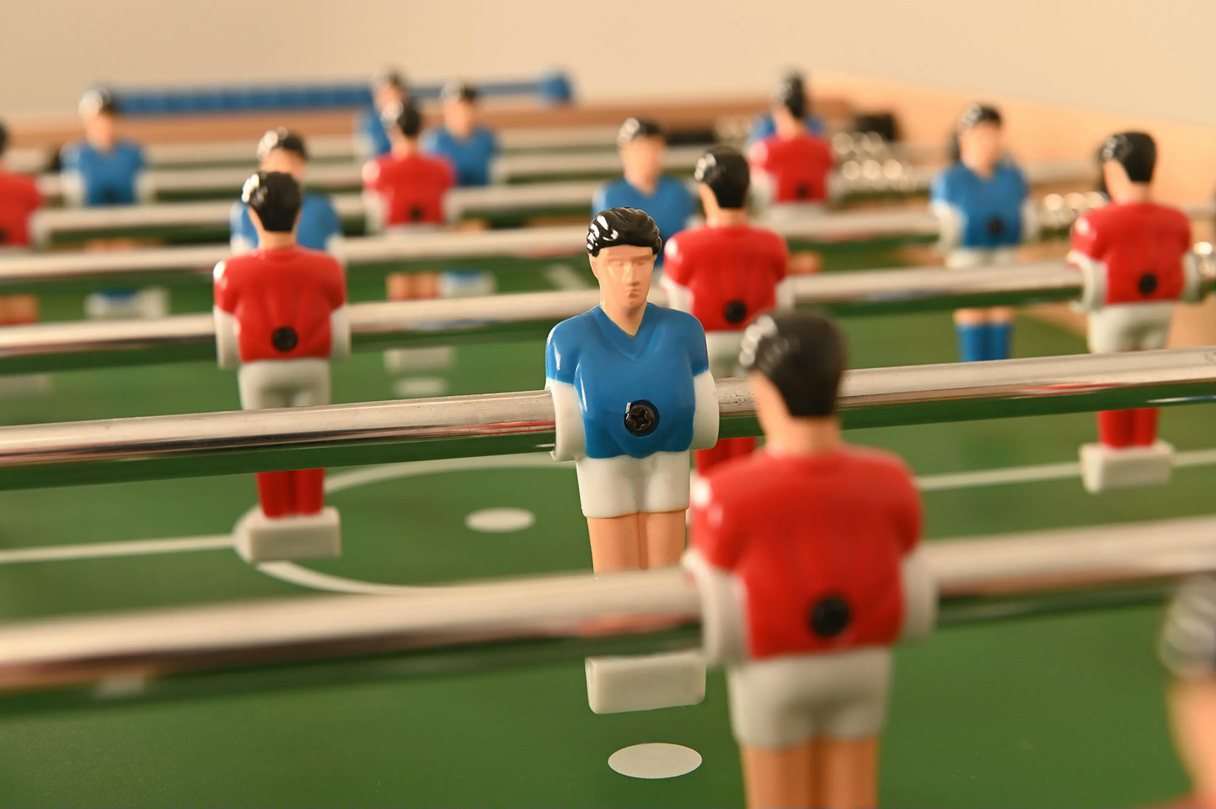 Настольный футбол Garlando F-3 Foldy Maplewood (F3ACULNOFOLDY) фото 6