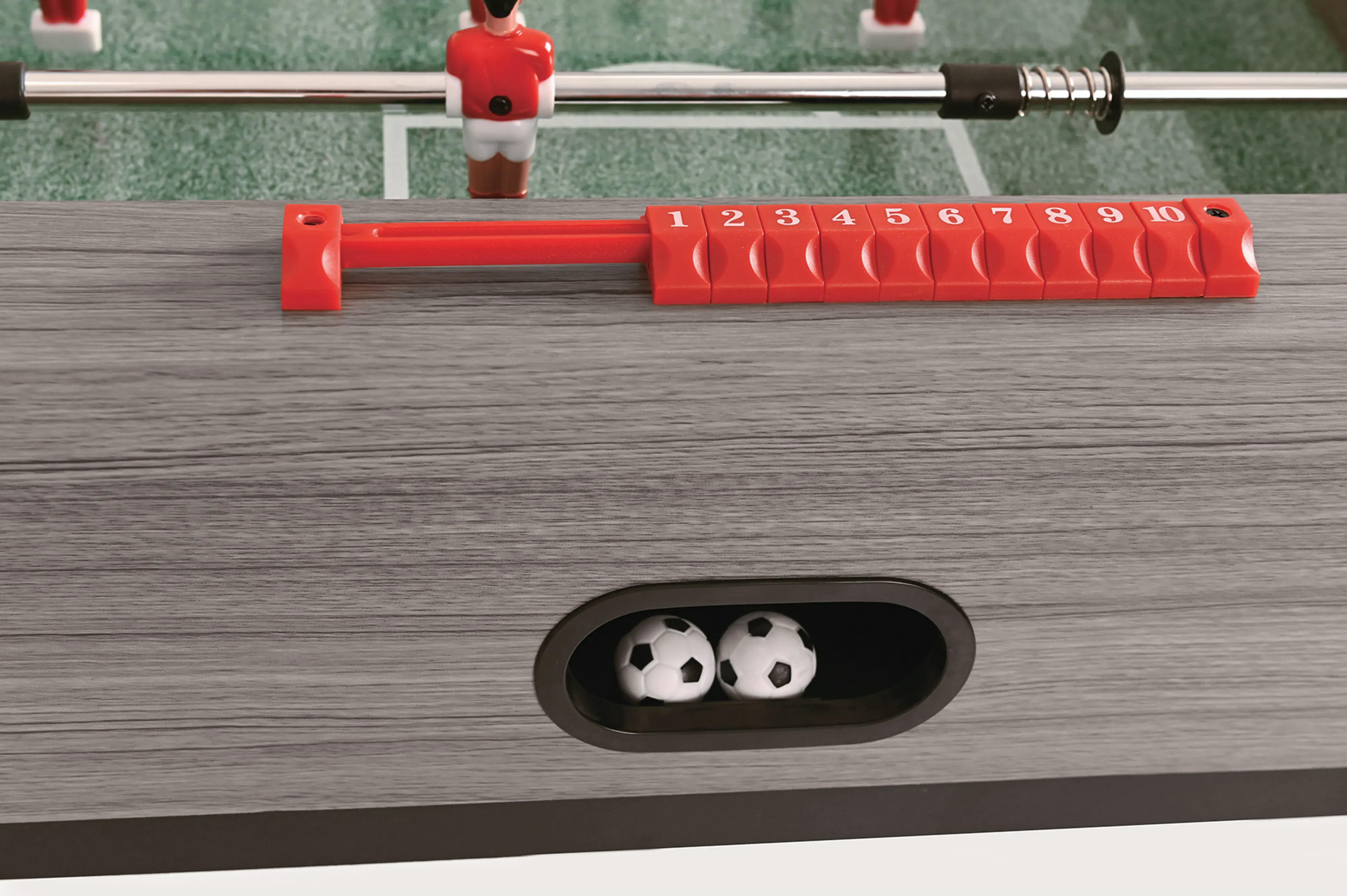 Настольный футбол Garlando F-Zero Grey Oak (F0GRULNO) фото 3