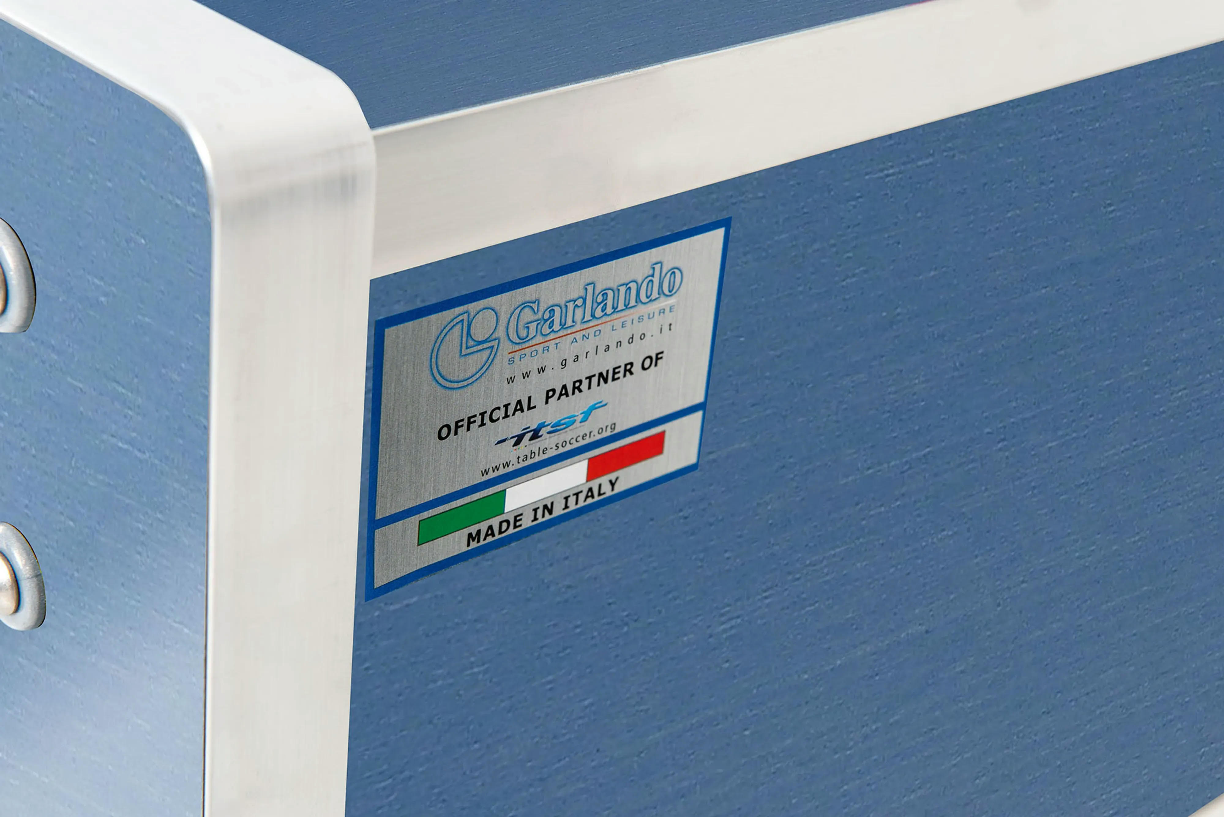 Настольный футбол Garlando G-500 Weatherproof Blue (G500WBLGULLA) фото 6