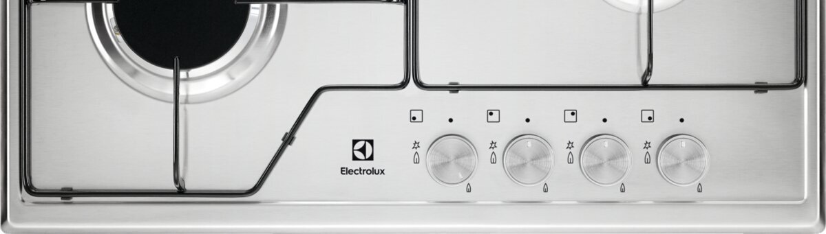 Комплект варильної поверхні газова Electrolux KGS6424SX + духова шафа Electrolux EOF3H50BKфото9