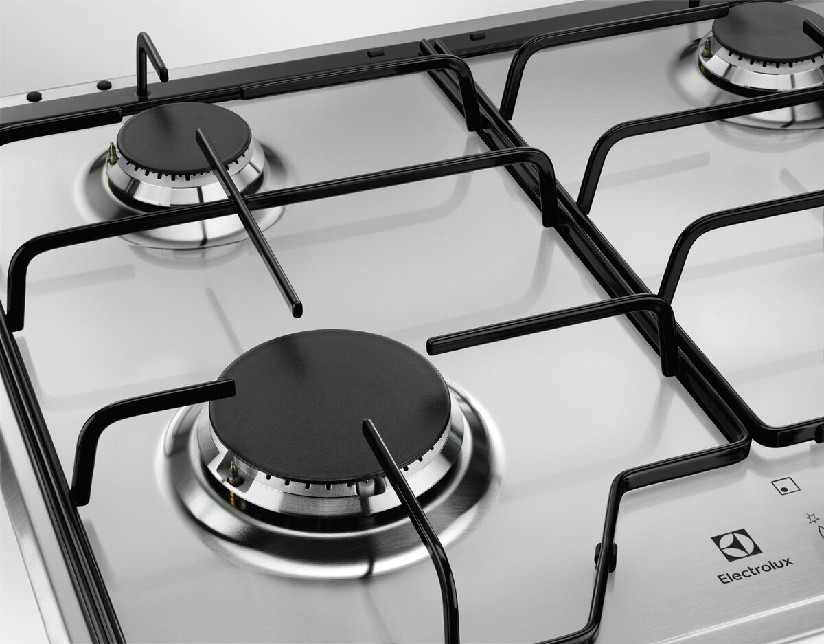 Комплект варильної поверхні газова Electrolux KGS6424SX + духова шафа Electrolux EOF3H50BKфото8