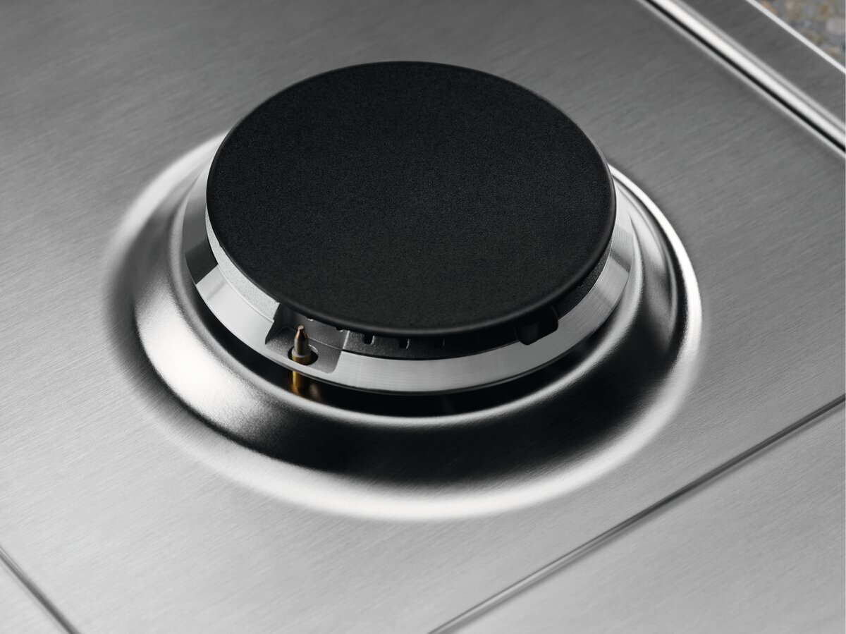 Комплект варильної поверхні газова Electrolux KGS6424SX + духова шафа Electrolux EOF3H50BKфото12