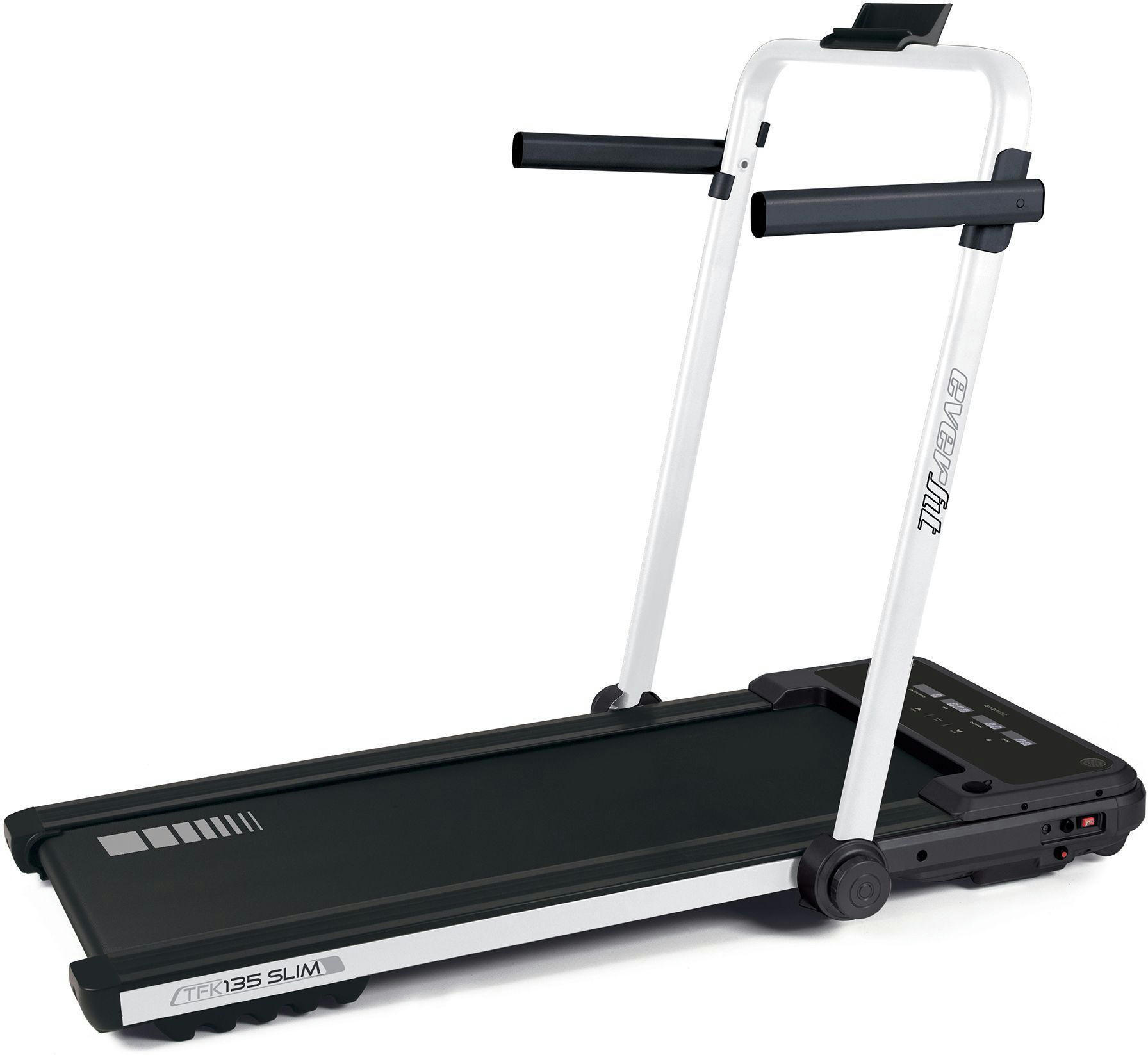 Бігова доріжка Everfit Treadmill TFK 135 Slim Pearl White (TFK-135-SLIM-W)фото2