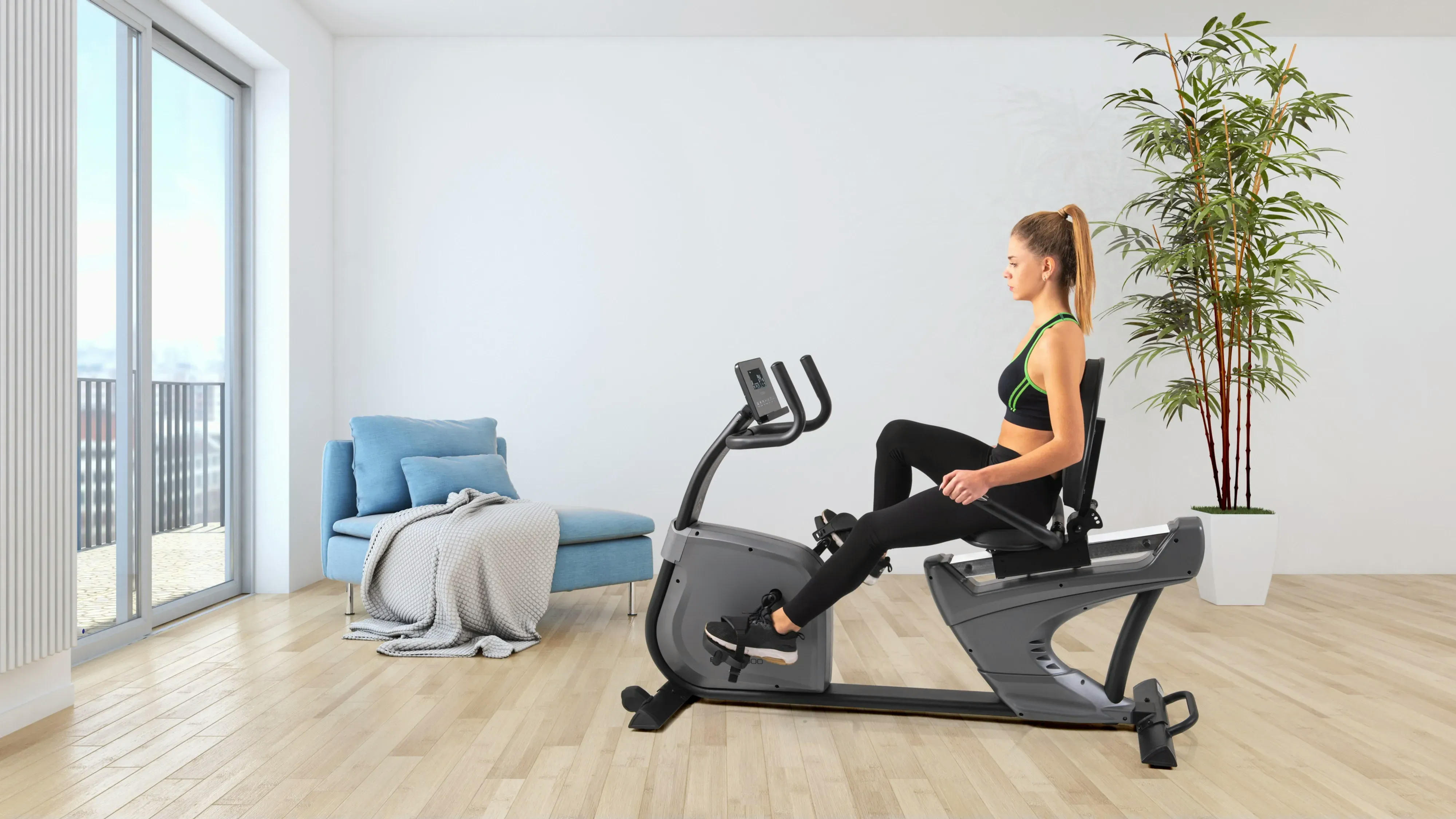 Горизонтальний велоергометр Toorx Recumbent Bike BRX R3000фото21