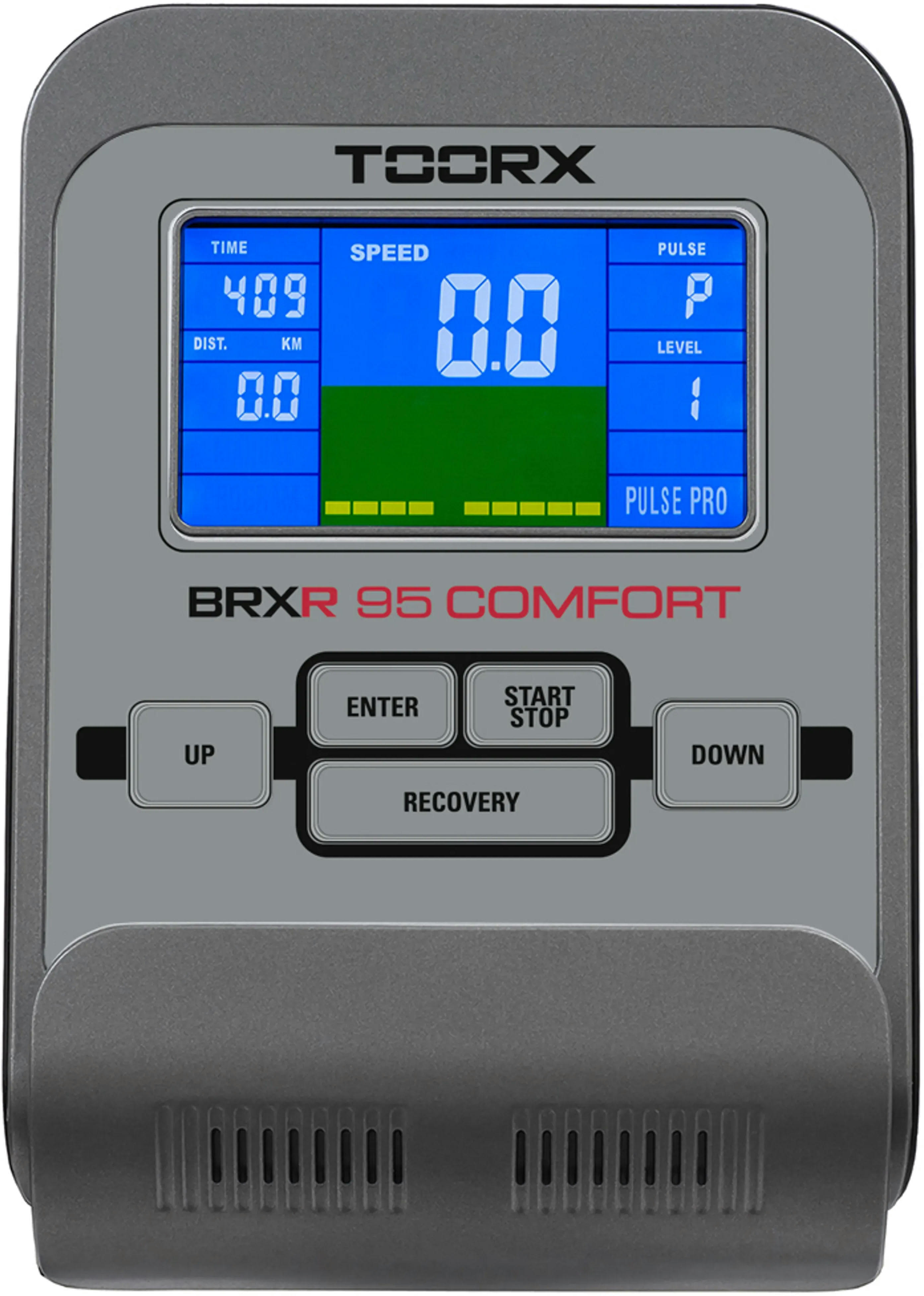 Горизонтальний велотренажер Toorx Recumbent Bike BRX R95 Comfortфото4