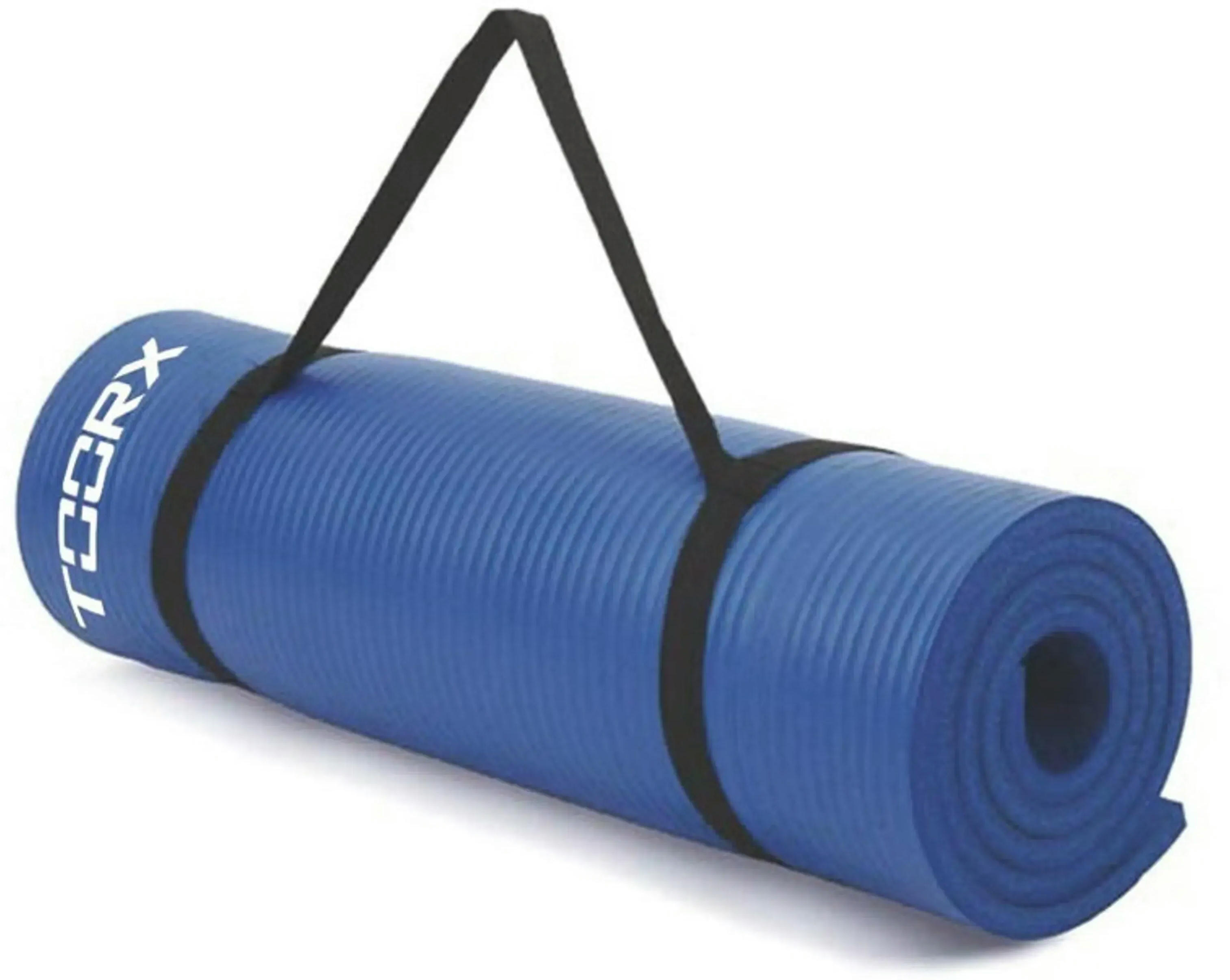 Килимок спортивний Toorx Fitness 172х61х1,2см для йоги та фітнесу Blue (MAT-172)фото3