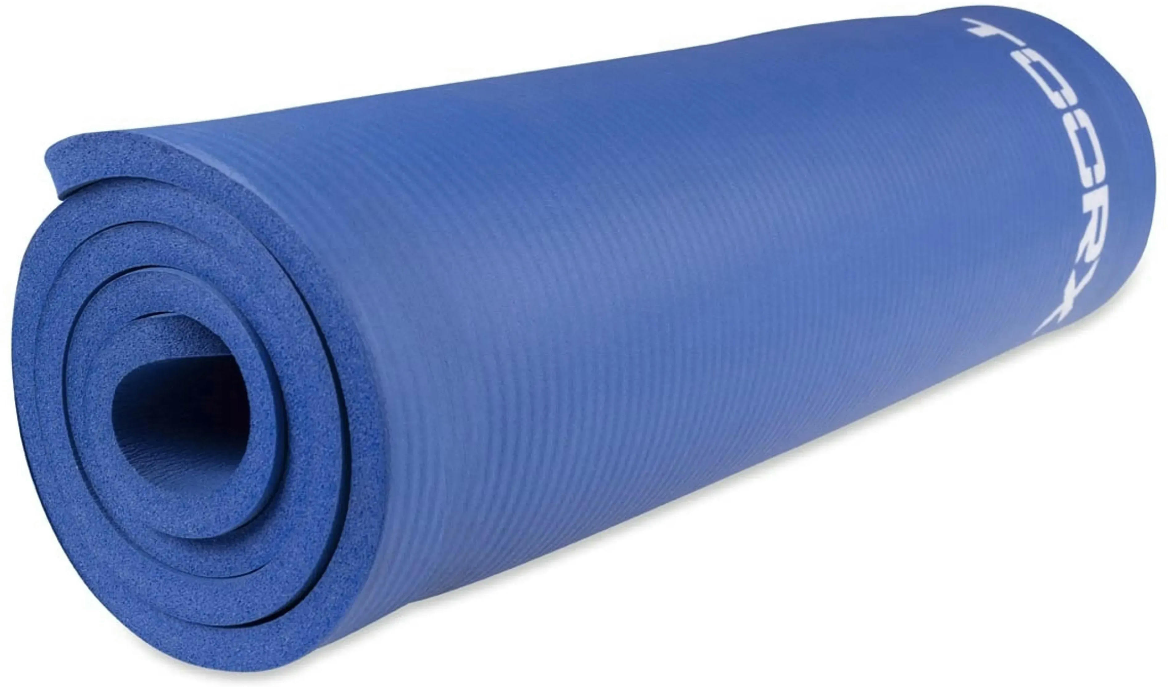 Килимок спортивний Toorx Fitness 172х61х1,2см для йоги та фітнесу Blue (MAT-172)фото2