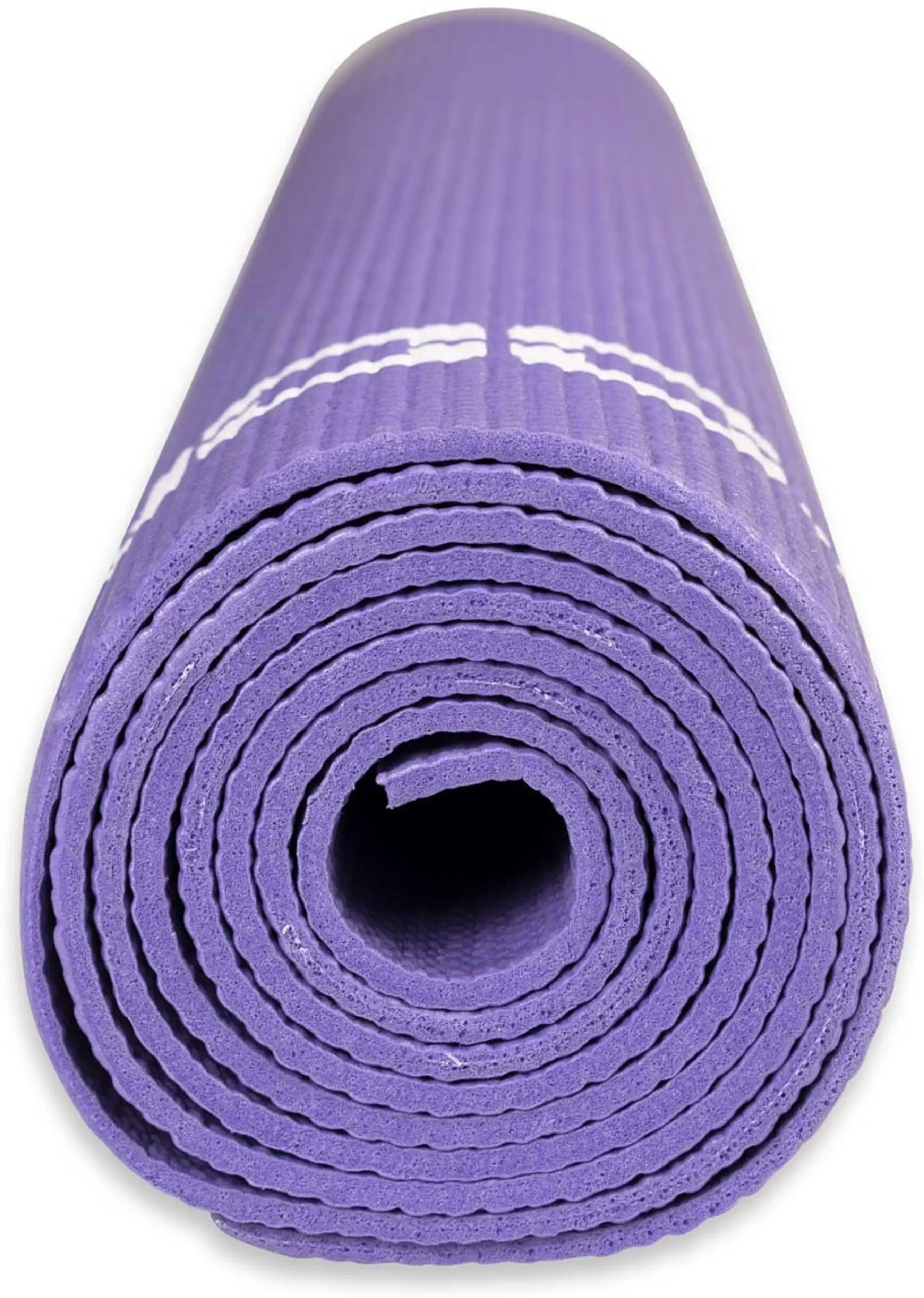 Килимок спортивний Toorx Yoga 173х60х0,4см для йоги та фітнесу Viola (MAT-174)фото4
