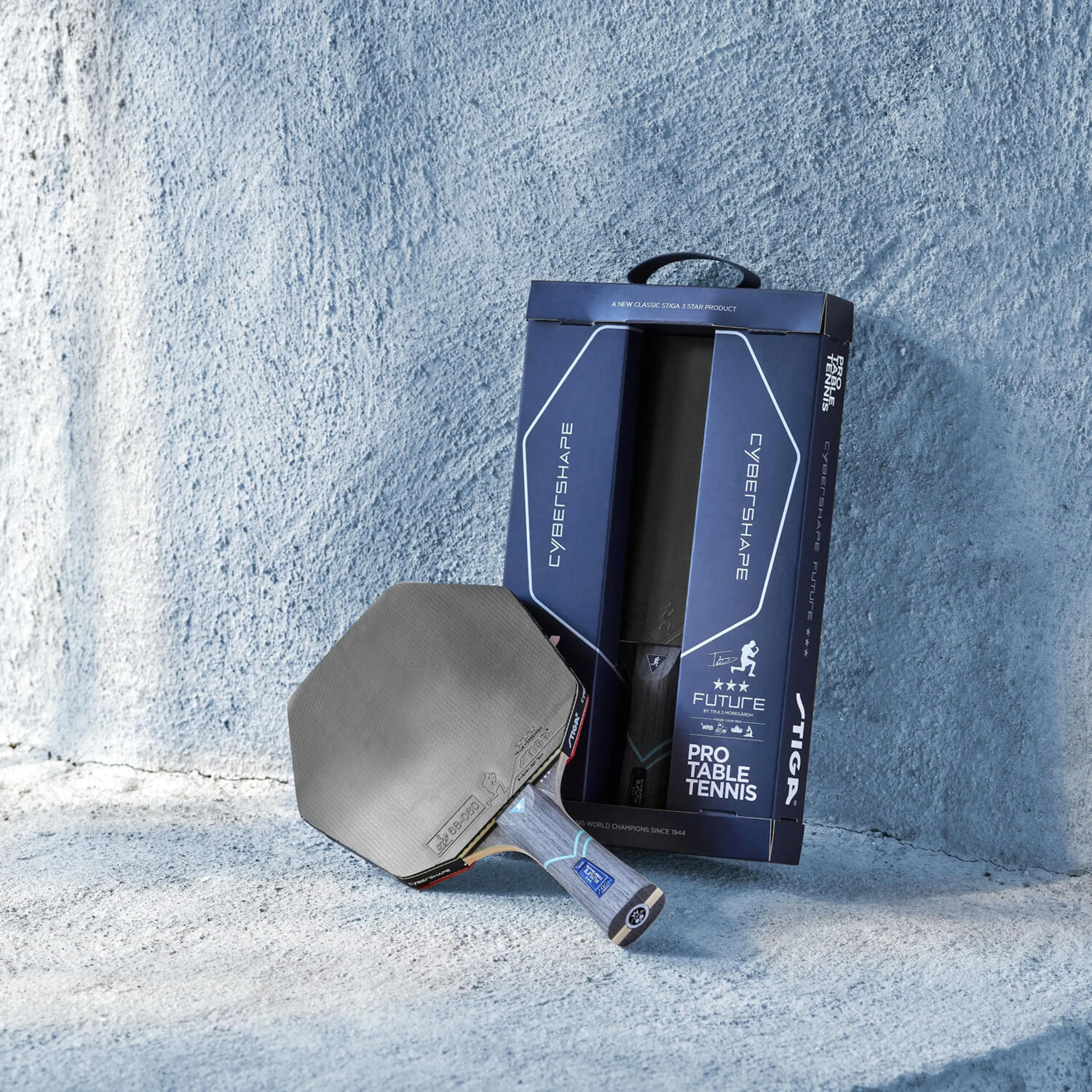 Ракетка для настільного тенісу Stiga Cybershape Future 3 Star FL (1213-0304-35)фото