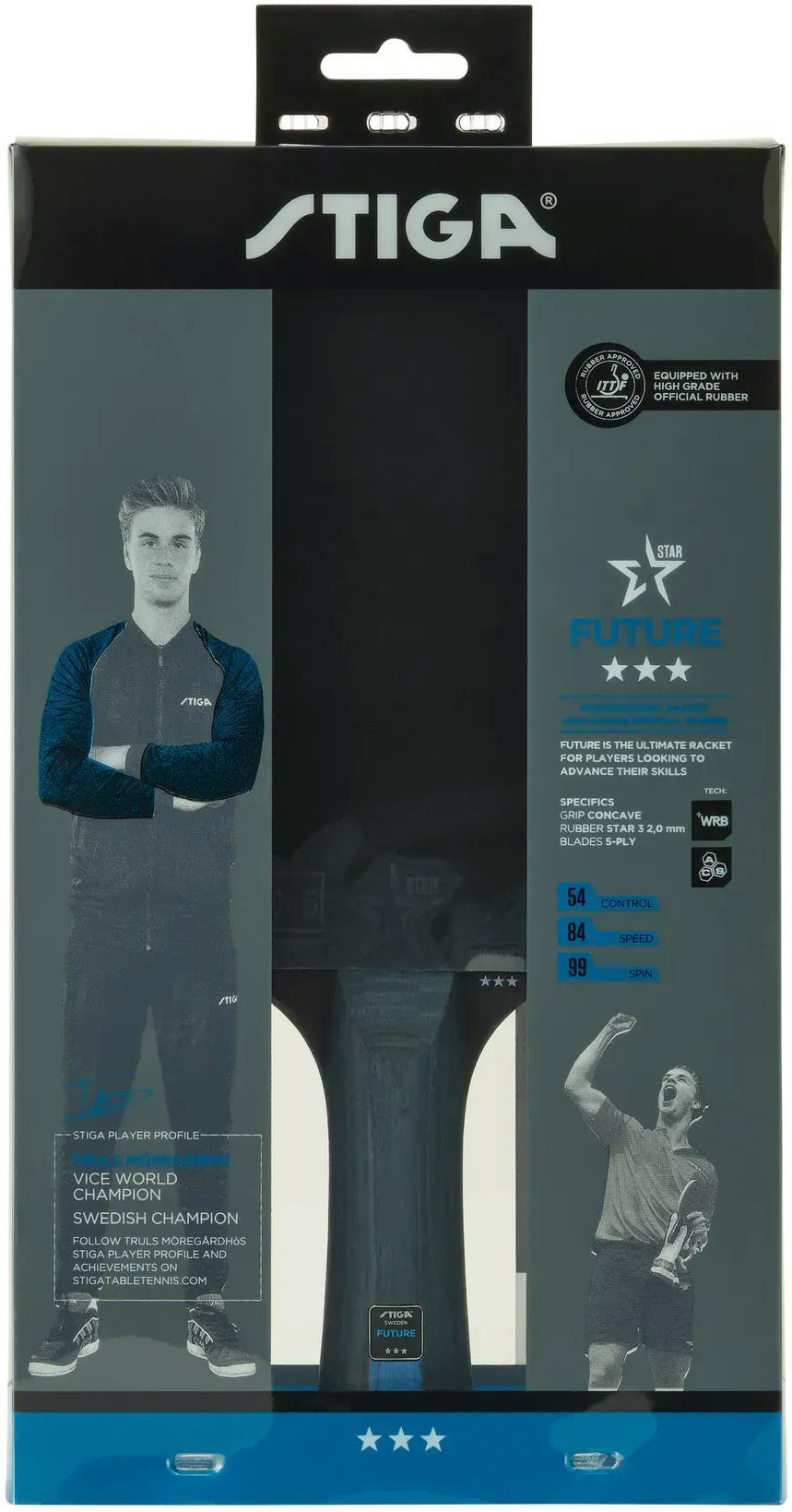 Ракетка для настільного тенісу Stiga Future 3 Star FL (1213-3318-01)фото2