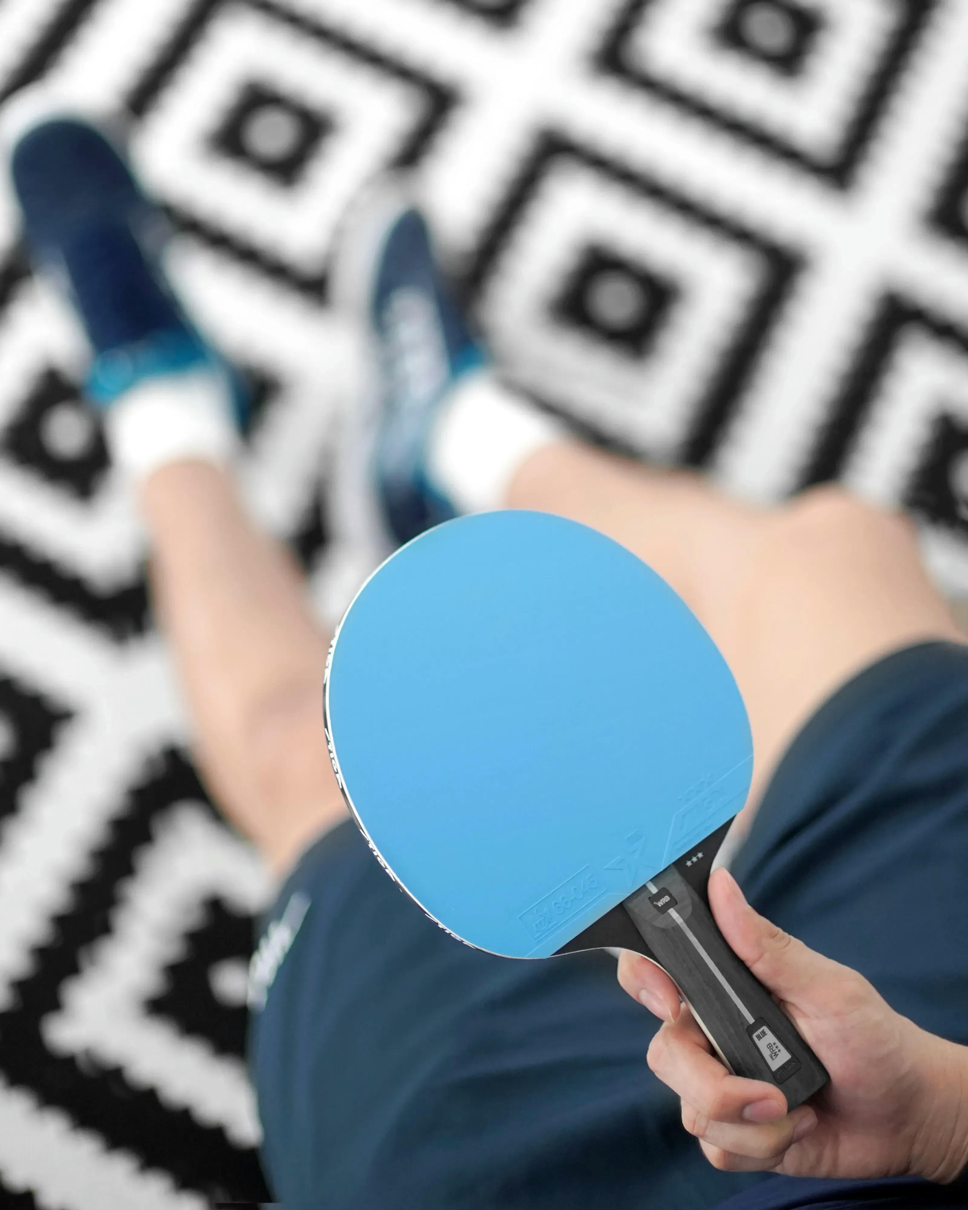 Ракетка для настільного тенісу Stiga Pro WRB Blue Edition 3 Star FL (1213-0006-01)фото