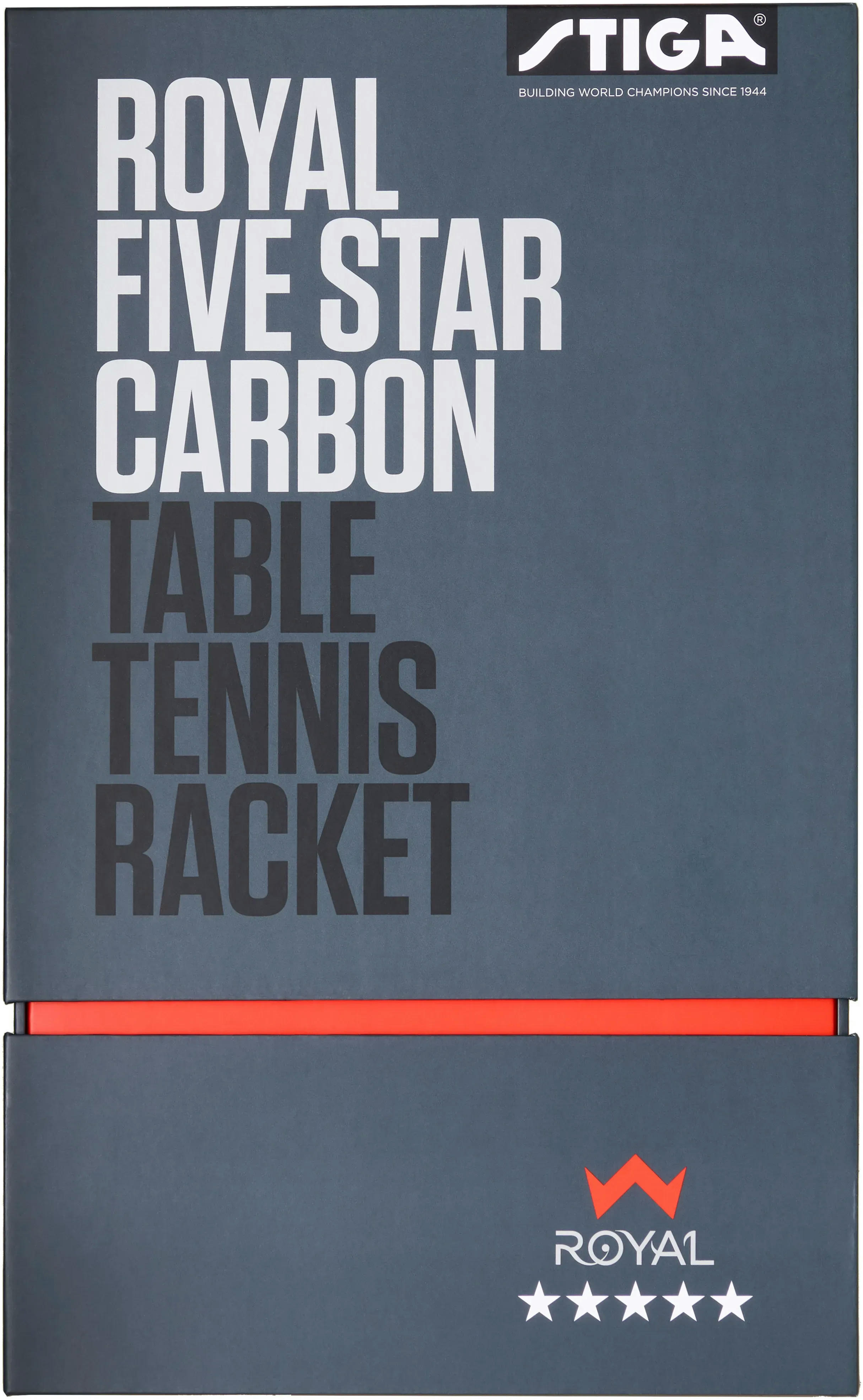 Ракетка для настільного тенісу Stiga Royal Carbon 5 Star FL (1215-2818-01)фото5