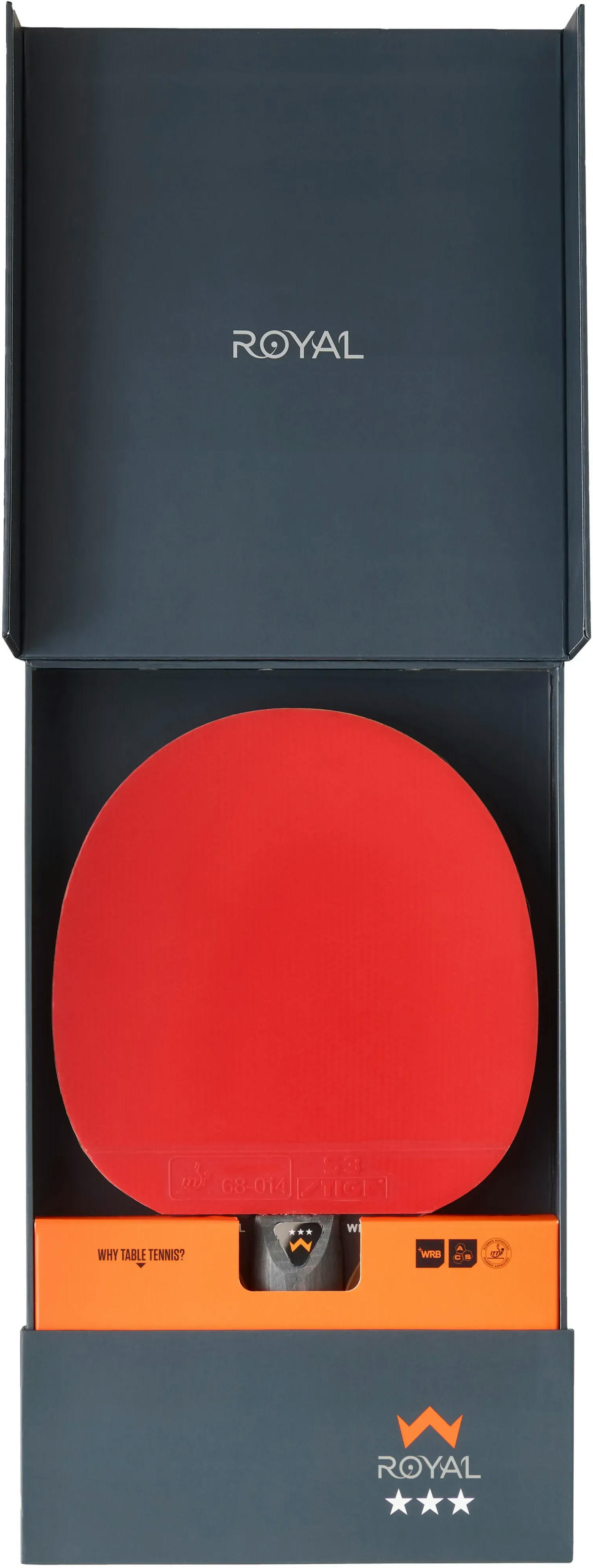 Ракетка для настольного тенниса Stiga Royal WRB 3 Star FL (1213-2818-01) фото 4