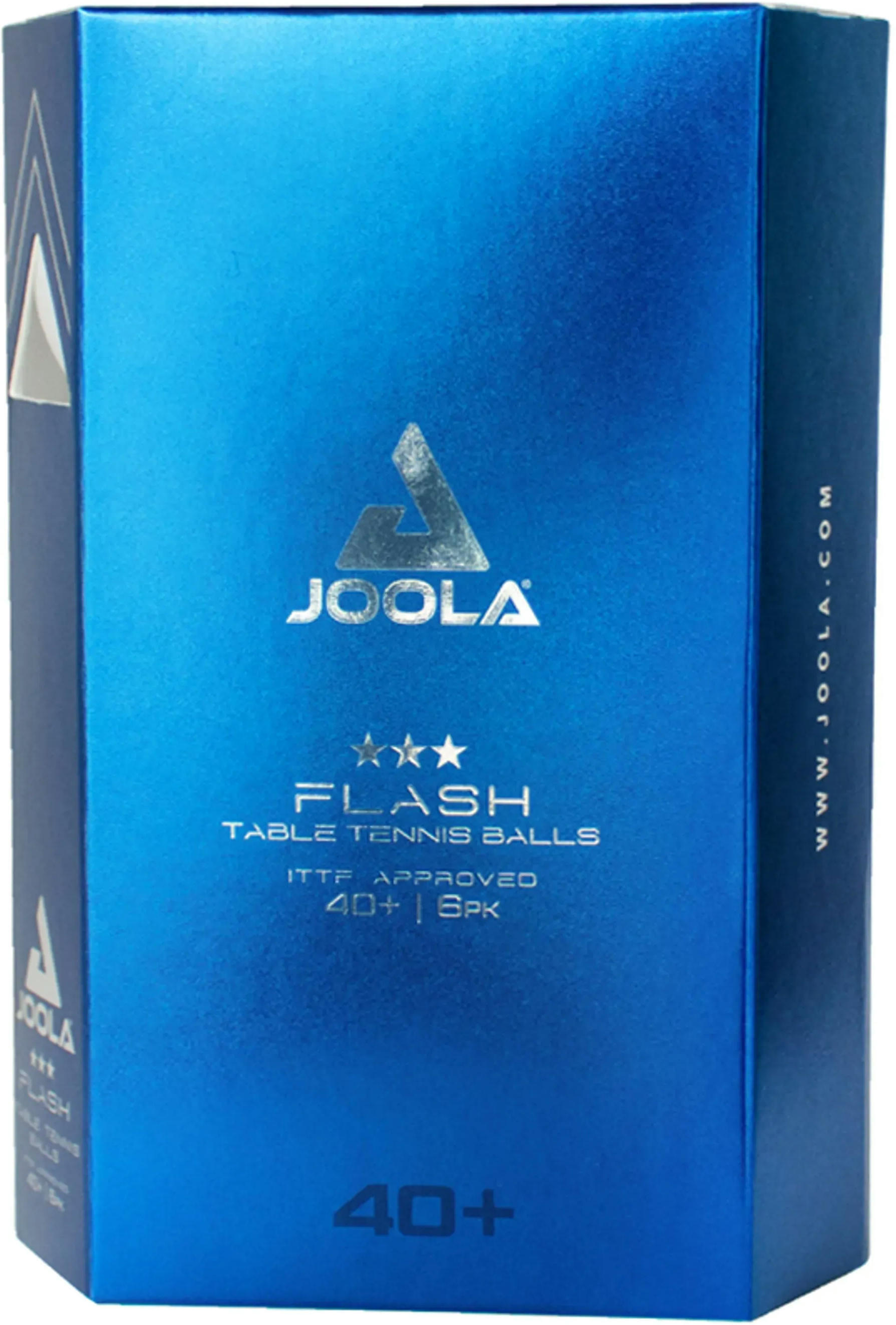 М'ячі для настільного тенісу Joola Flash 40+ White 6шт (40041)фото4